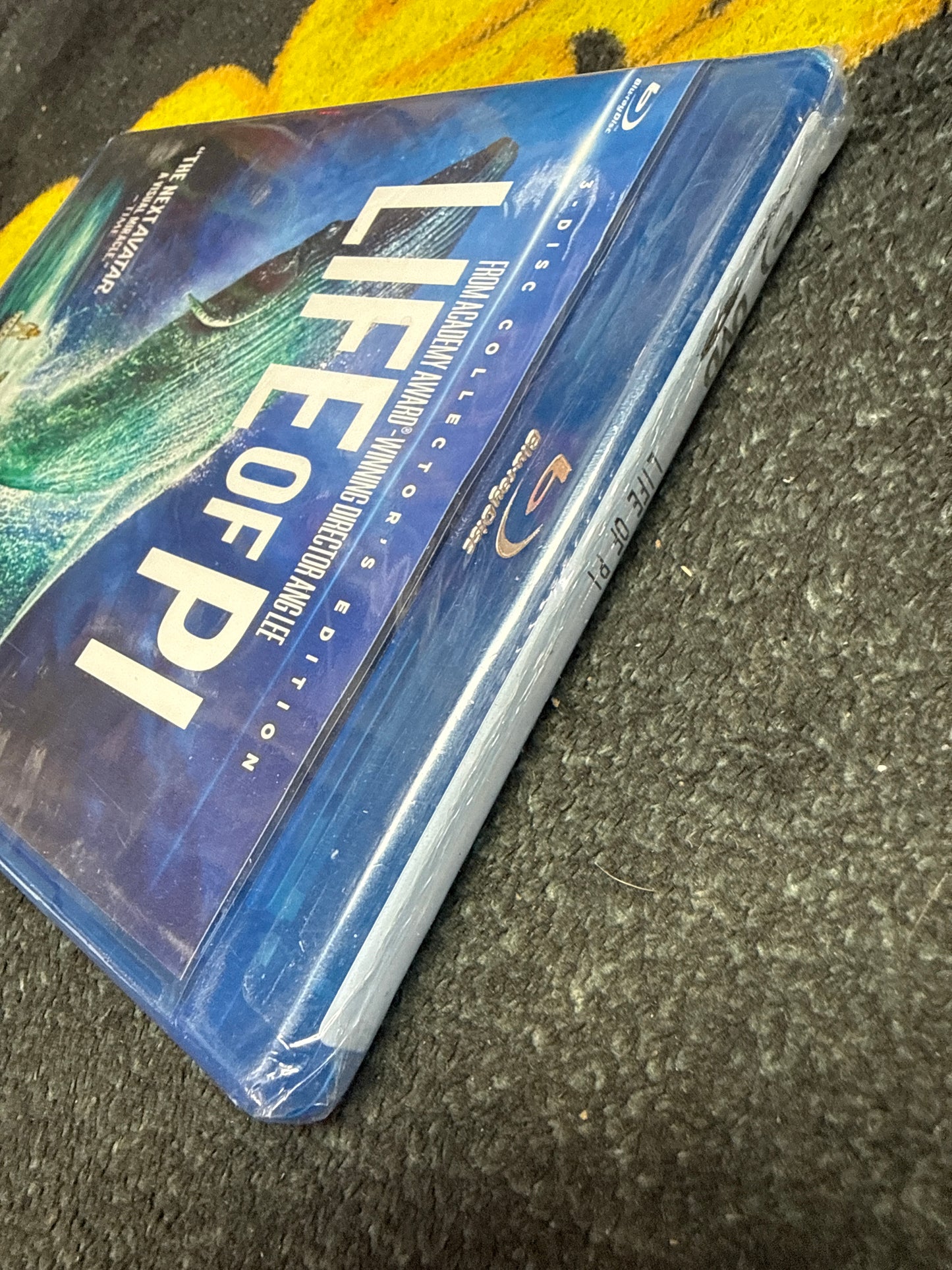 Life of Pi 3D Blu Ray + Blu Ray + DVD + Digital (New)
