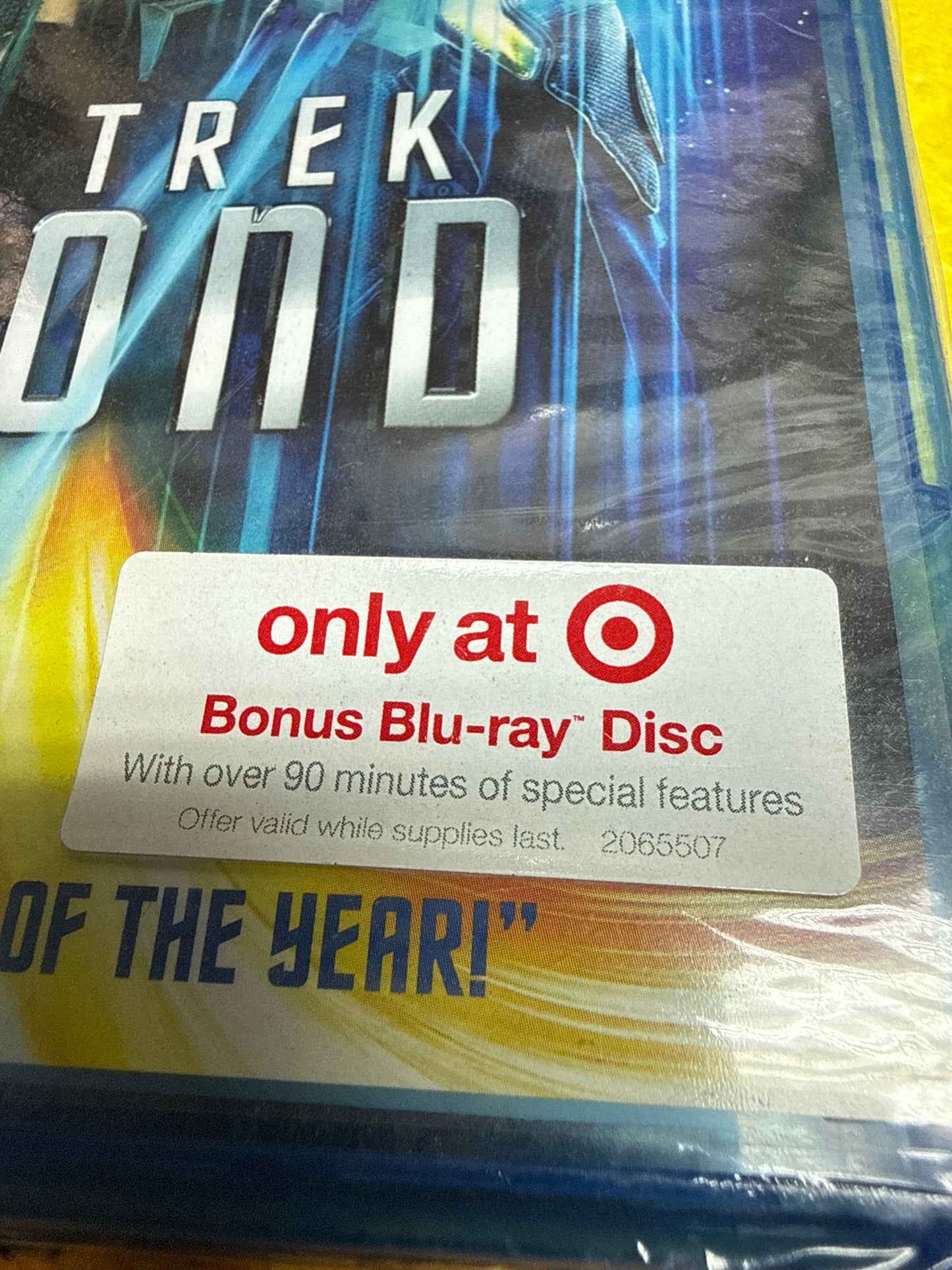Star Trek Beyond Target Exclusive Blu Ray + DVD (New)