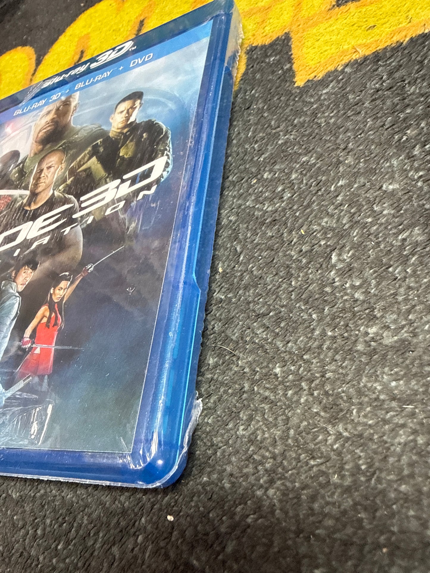 G.I. Joe Retaliation 3D Blu Ray + Blu Ray + DVD (New)