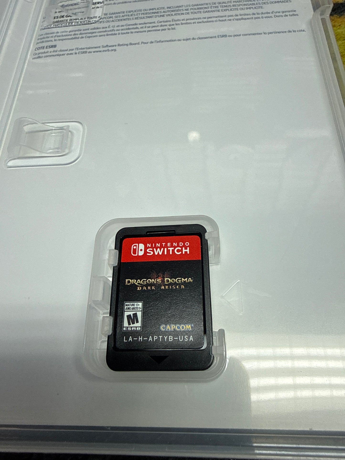 Dragon’s Dogma Dark Arisen for Nintendo Switch (Used)