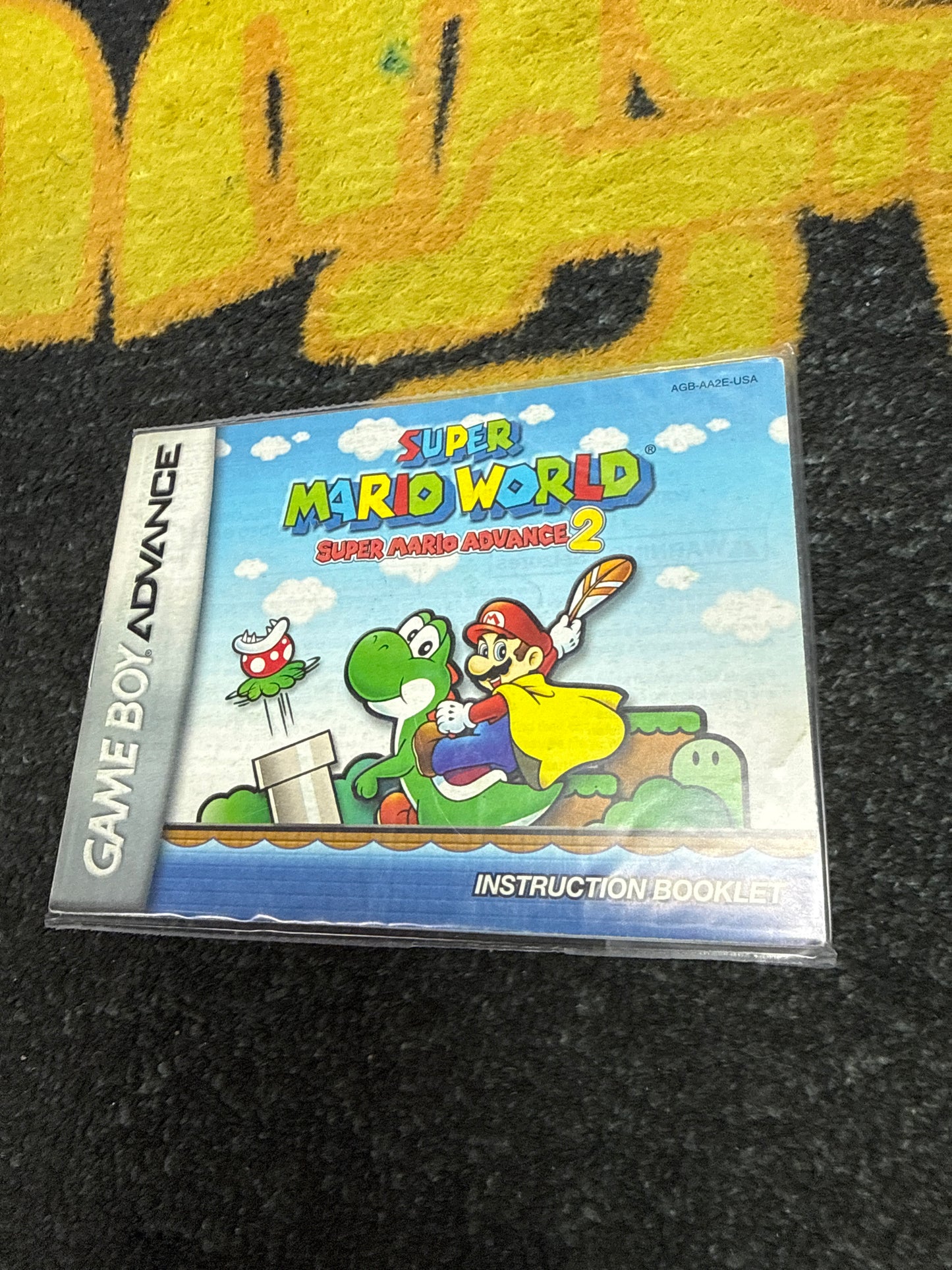 Super Mario World Super Mario Advance INSTRUCTIONS ONLY for Nintendo Gameboy Advance (Used)