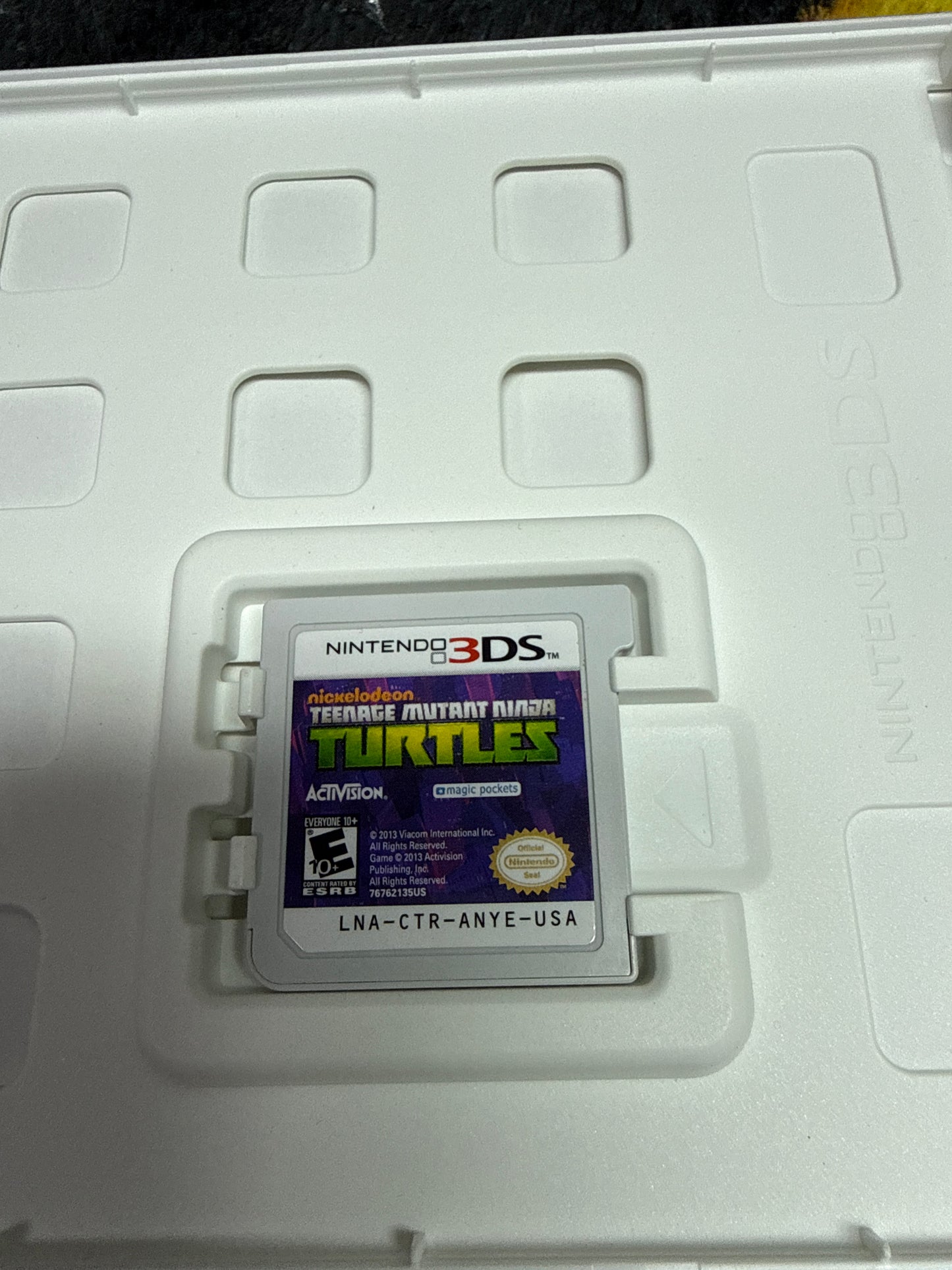 Teenage Mutant Ninja Turtles for Nintendo 3DS (Used) with inserts