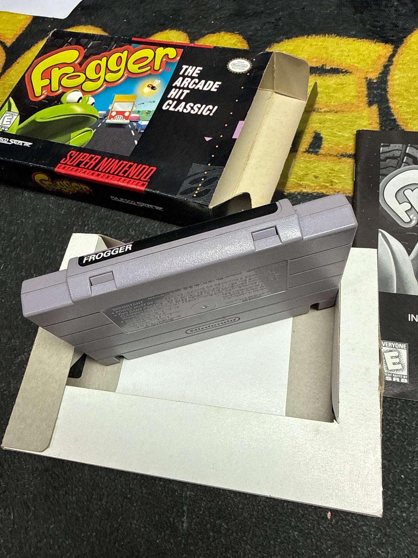 Frogger for Super Nintendo SNES (Used)