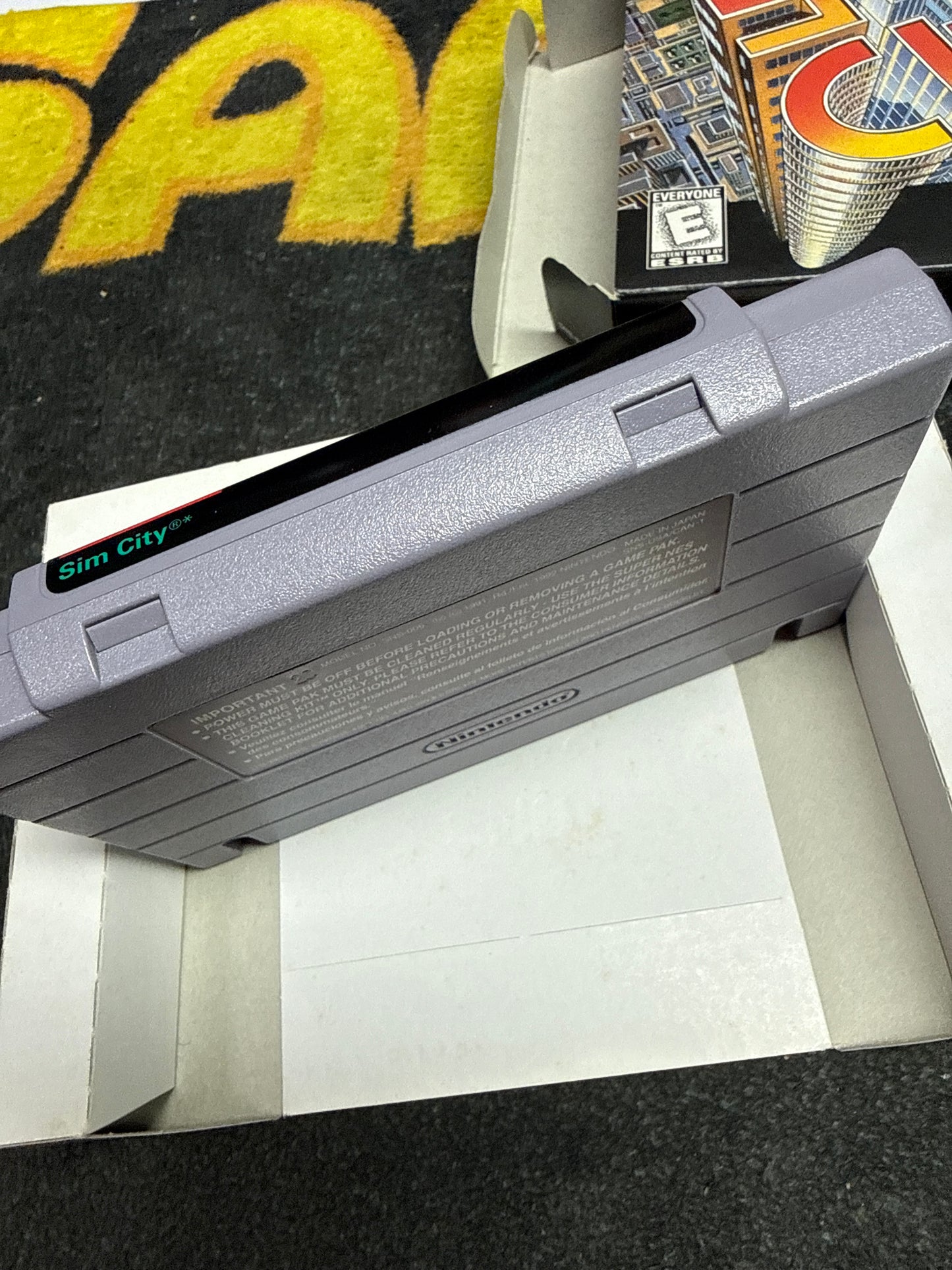 Sim City for Super Nintendo SNES (Used)