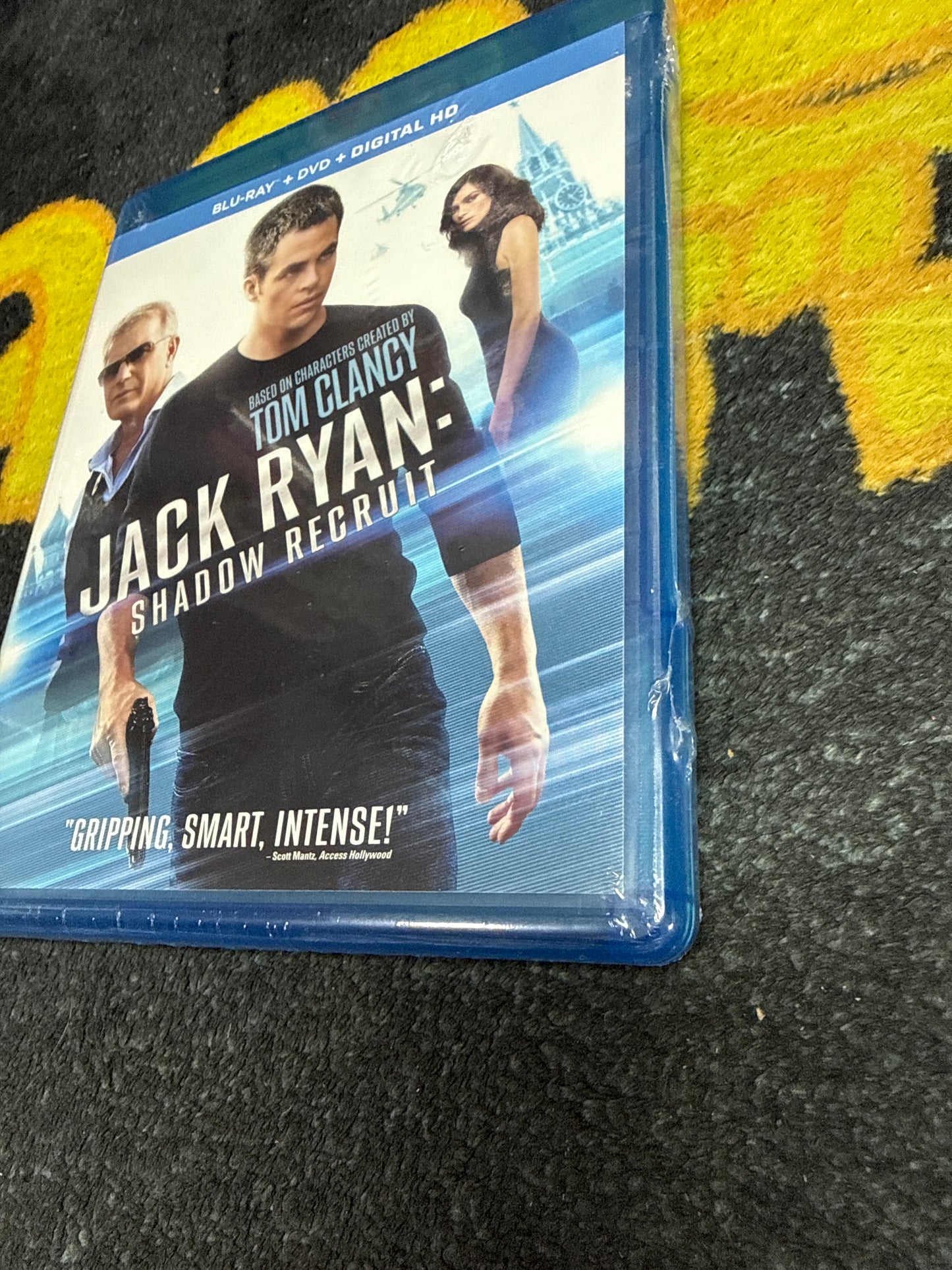 Jack Ryan Shadow Recruit Blu Ray (New)