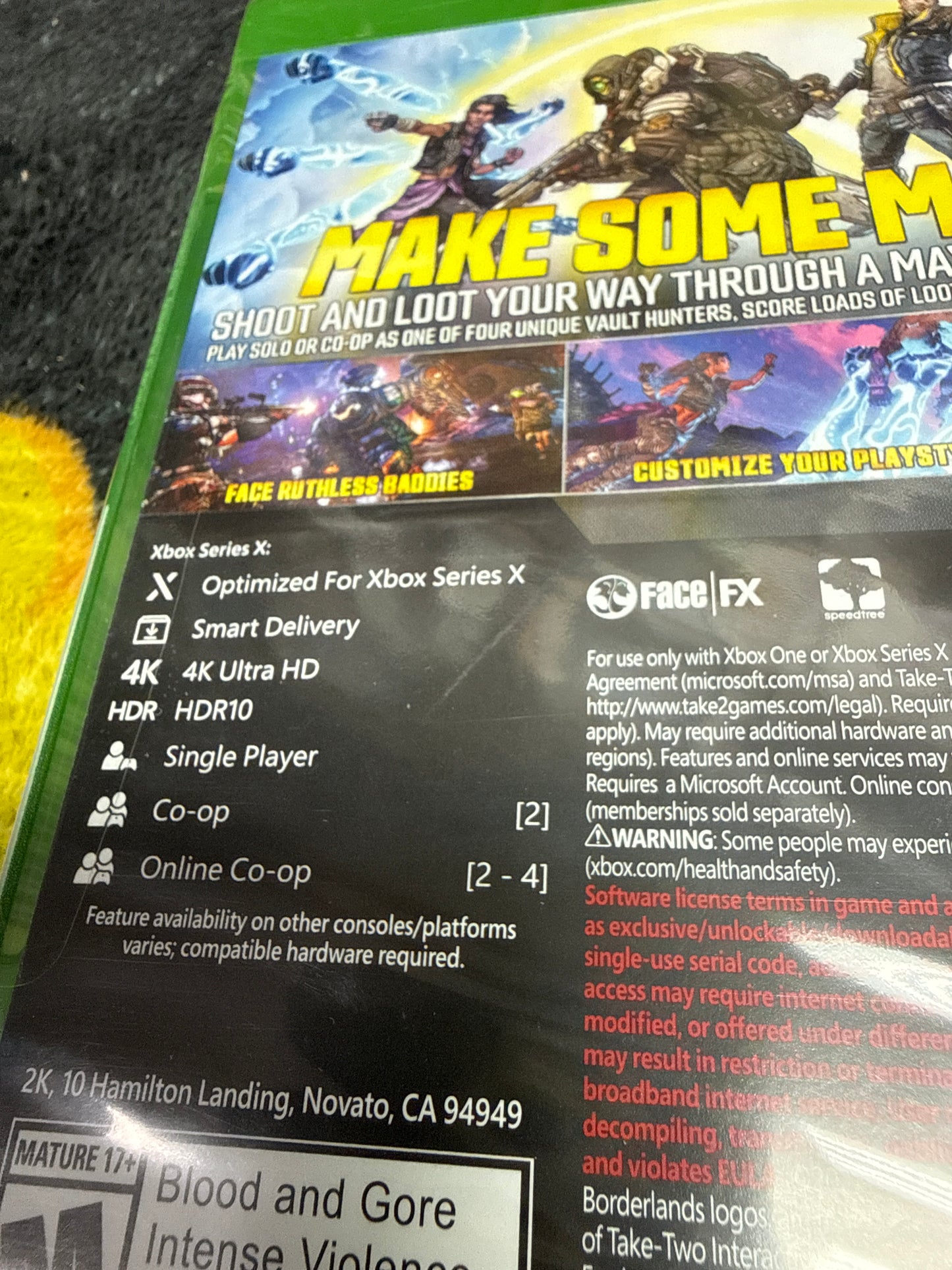 Borderlands 3 for Microsoft Xbox One + Series X (New)