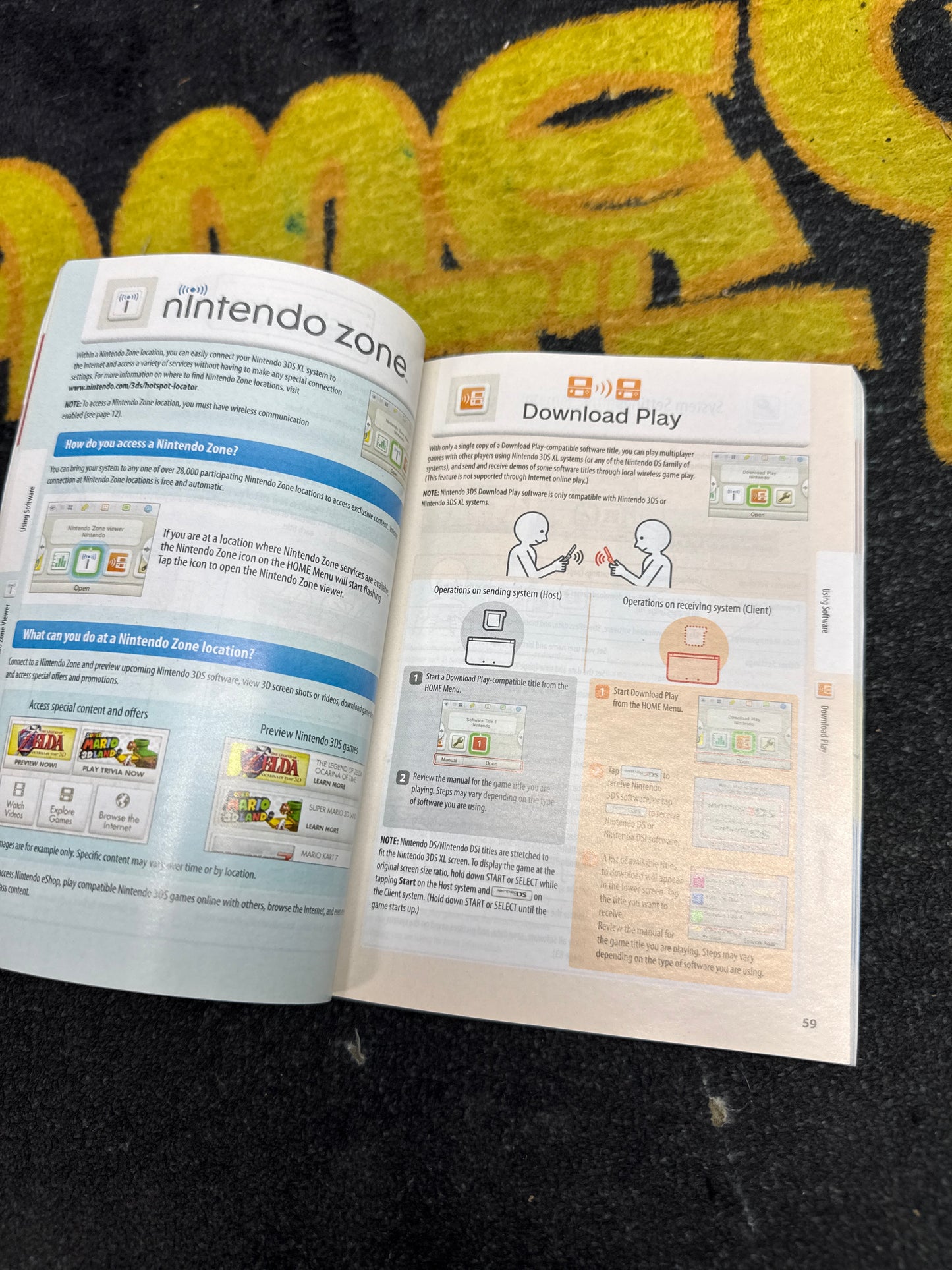 Nintendo 3DS XL Instruction Operations Manual (Used)