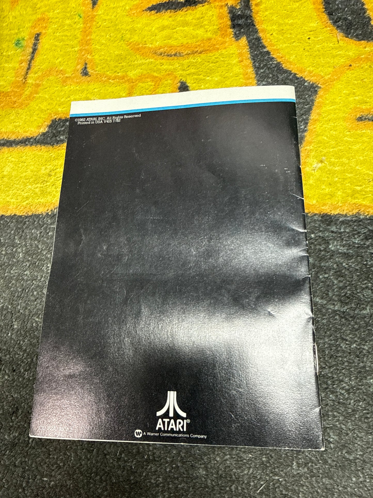 Atari 5200 Game Catalog CO18270 Rev 2 and features 14 game titles - Asteroids Removed (Used)