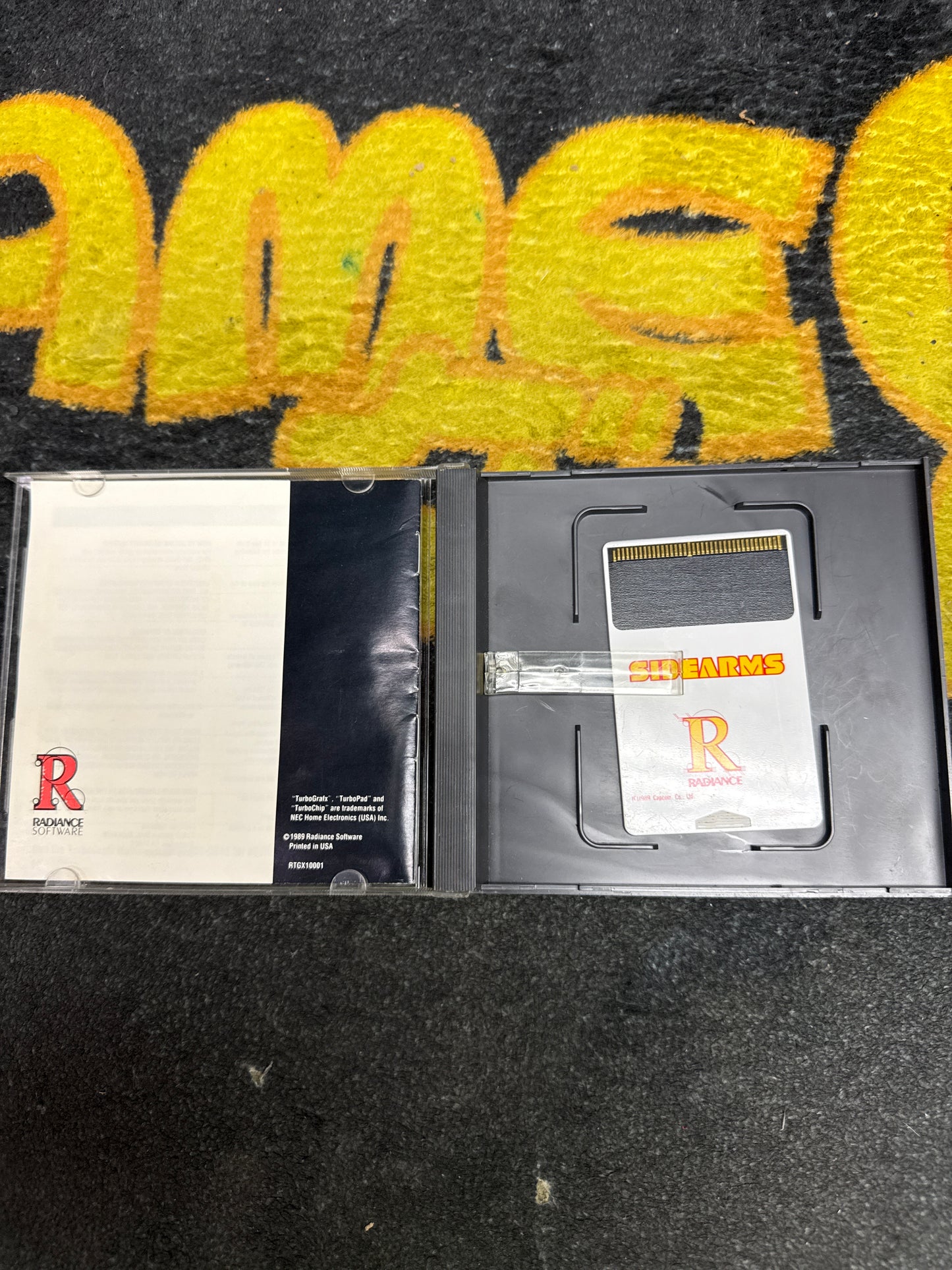 Sidearms for Turbografx 16 (Used)