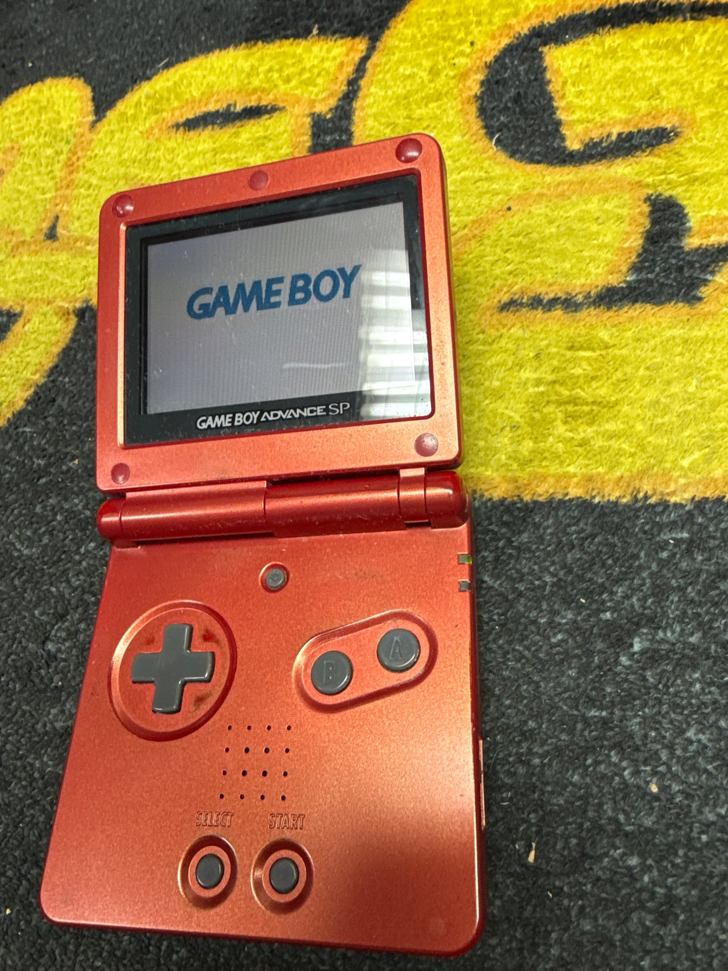 Gameboy Advance SP (Red) with New Battery (Used)