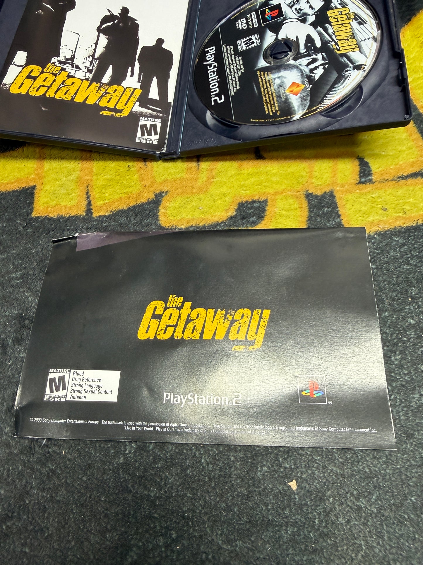 The Getaway with Insert for Sony PlayStation 2 (Used)
