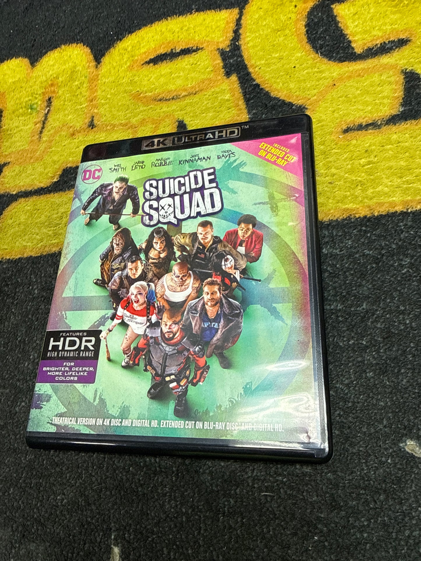 Suicide Squad 4K + Blu Ray (Used)