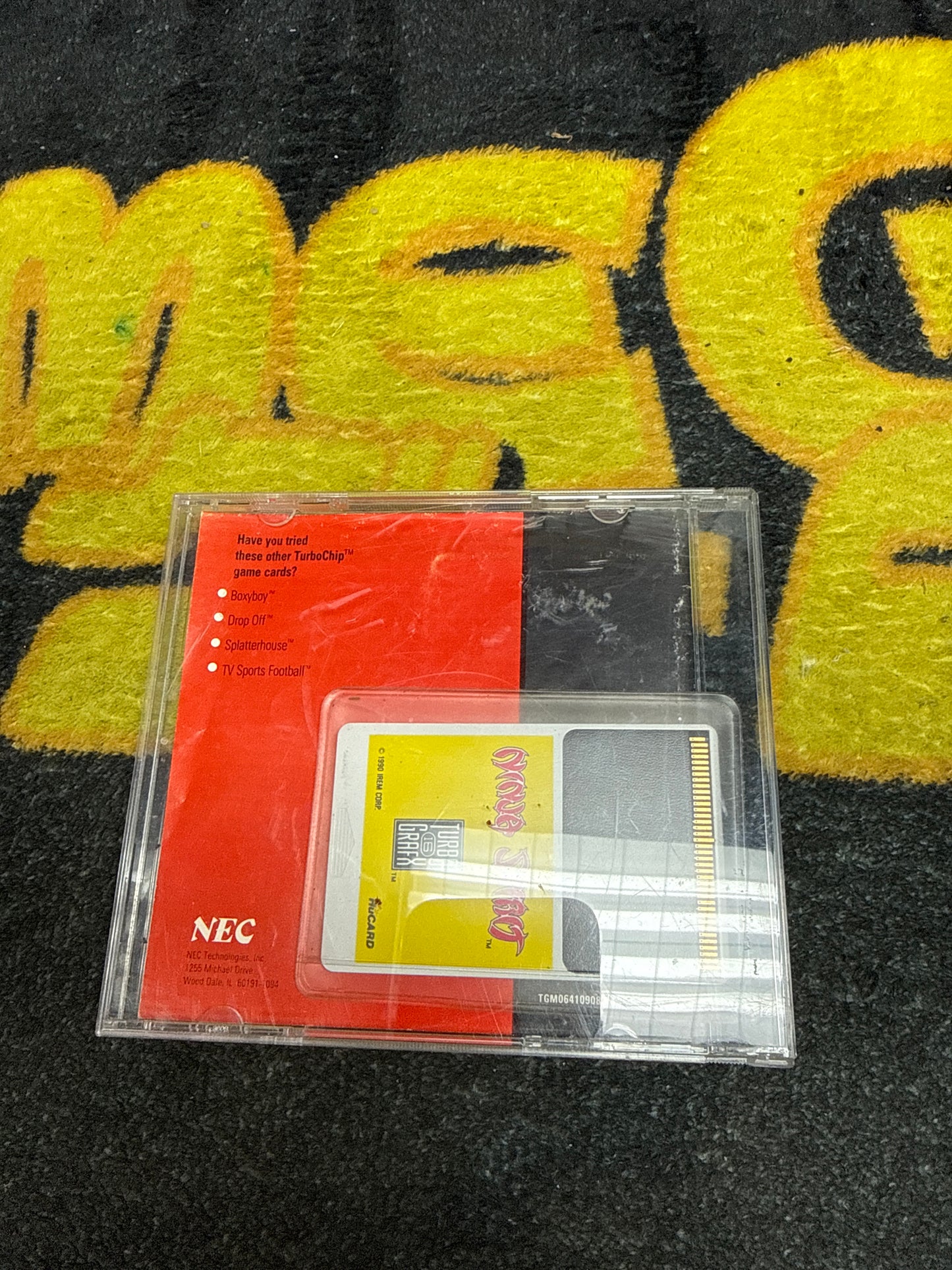 Ninja Spirit with Instructions for Turbografx 16 (Used)
