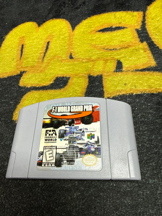 F-1 F1 World Grand Prix for Nintendo 64 (Used)