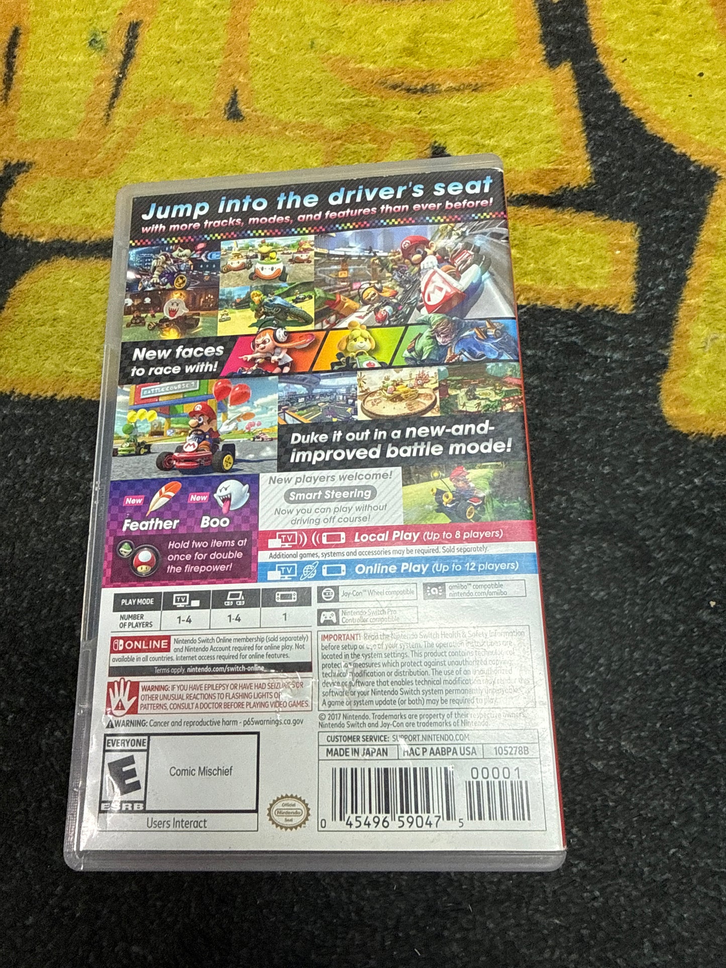 Mario Kart 8 Deluxe for Nintendo Switch (Used)