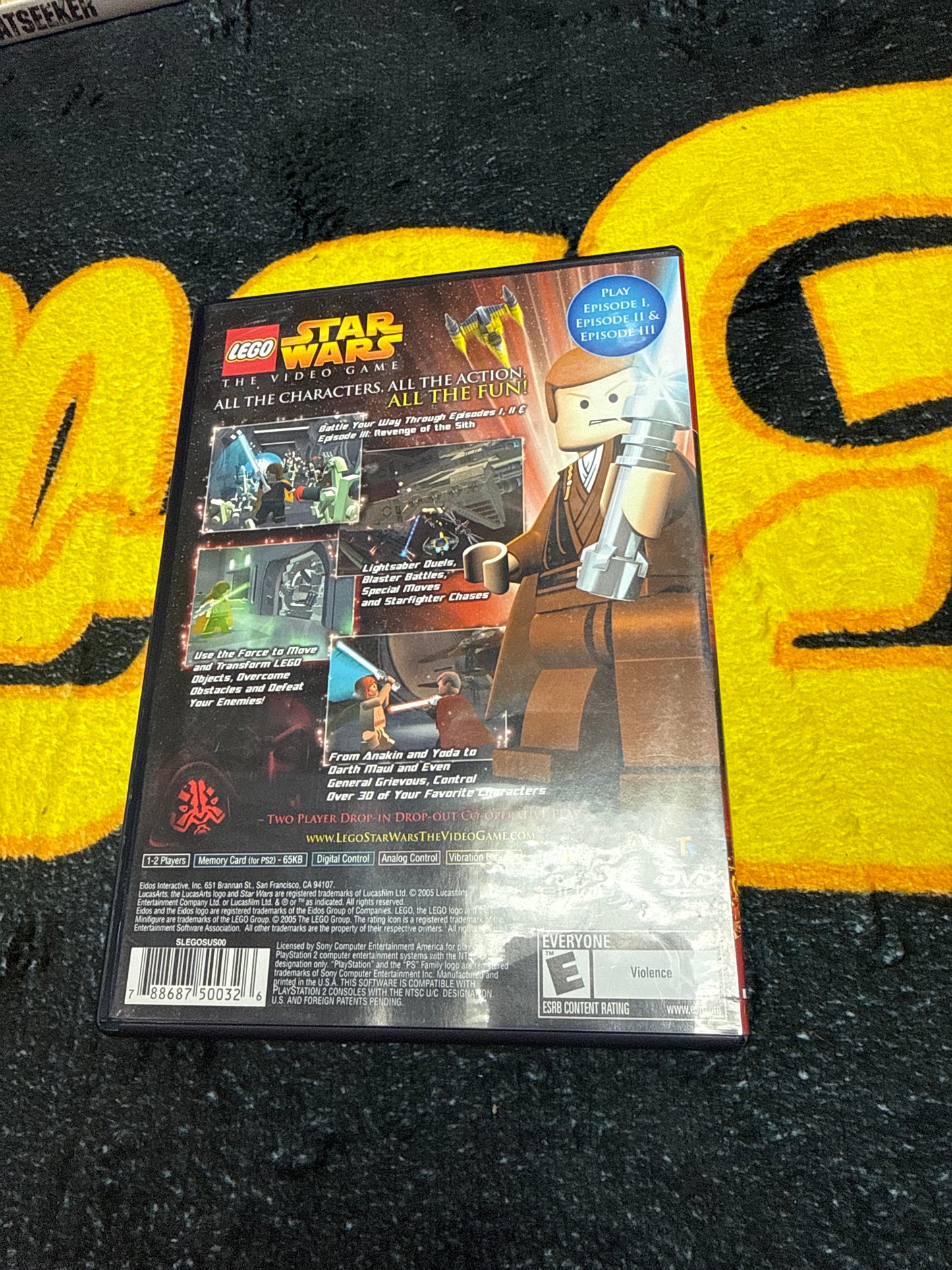 Lego Star Wars The Video Game (Greatest Hits) for Sony PlayStation 2 (Used)