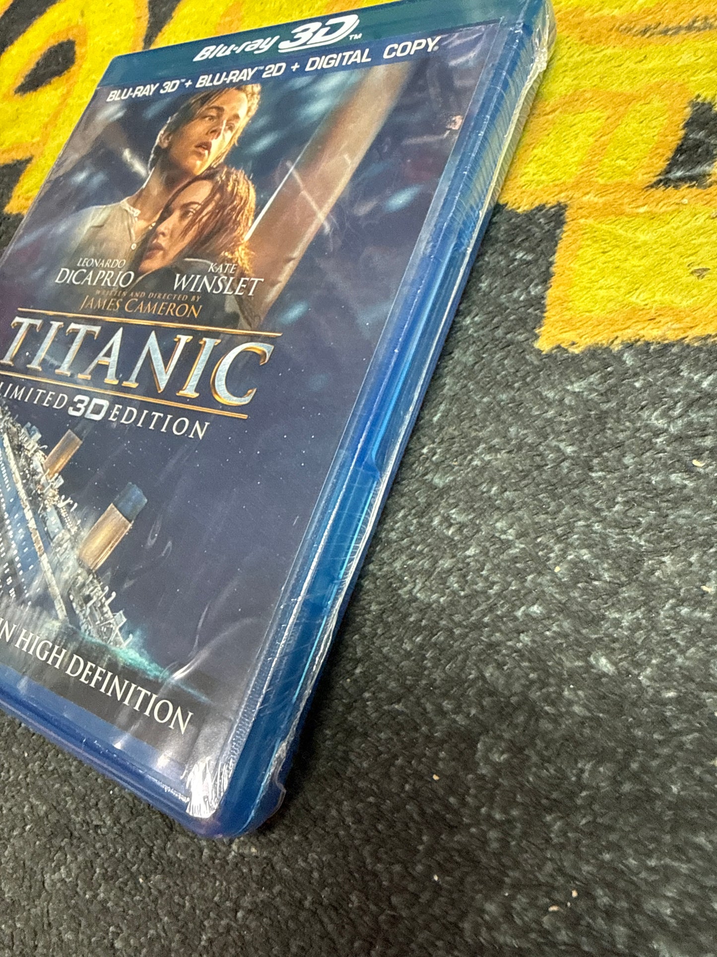 Titanic Limited Edition 3D Blu Ray + Blu Ray (New)