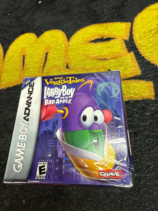 Veggie Tales Larry Boy and the Bad Apple for Nintendo Gameboy Advance (New)