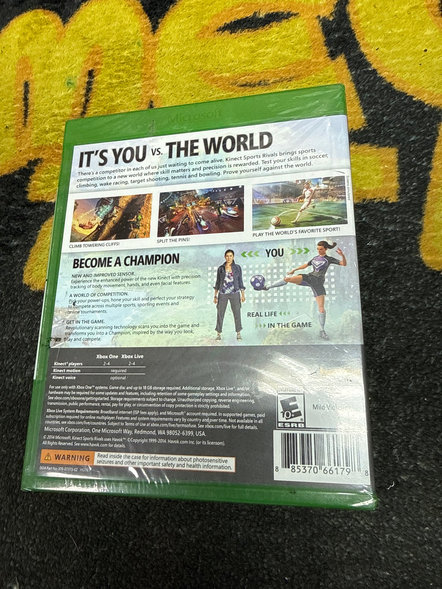Kinect Sports Rivals for Microsoft Xbox One (New)