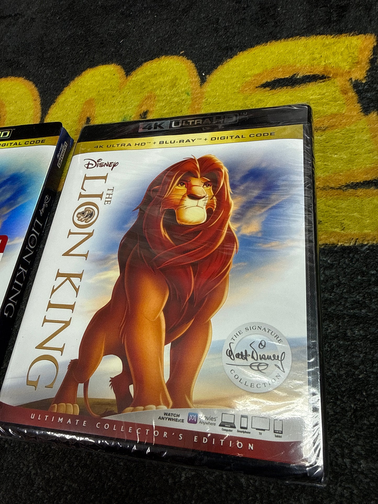 The Lion King 4K + Blu Ray with Slip Cover (New)