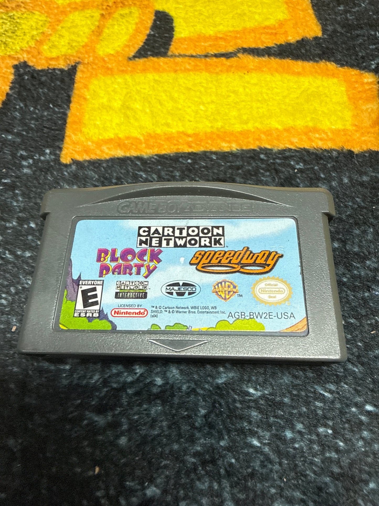 Cartoon Network Block Party and Speedway 2 in 1 for Nintendo Gameboy Advance (Used)