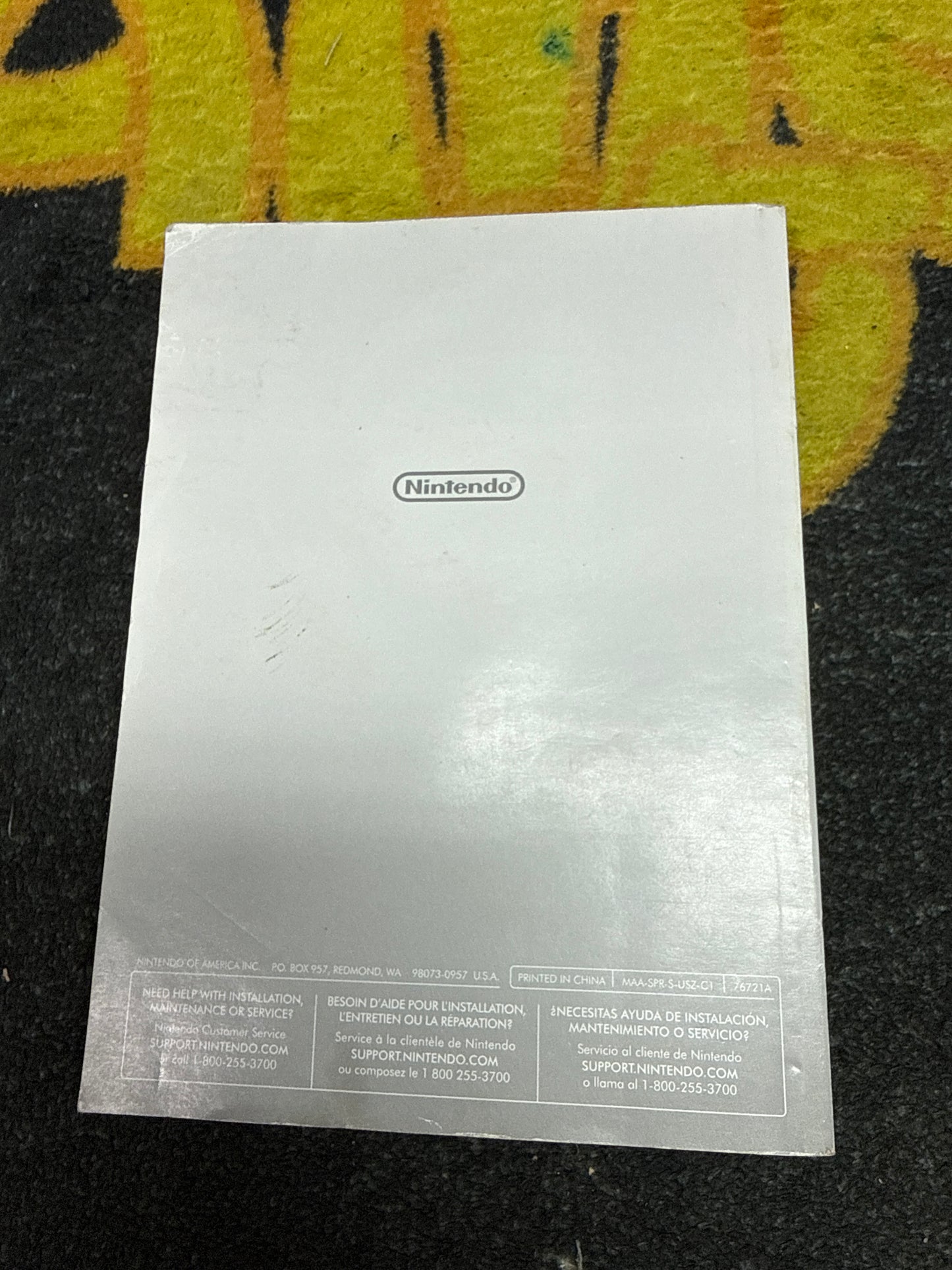 Nintendo 3DS XL Instruction Operations Manual (Used)