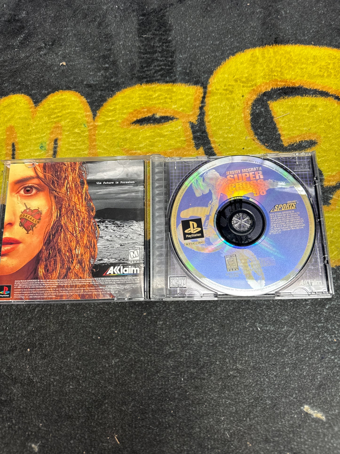 Jeremy McGrath Super Cross 98 for Sony PlayStation (Used)