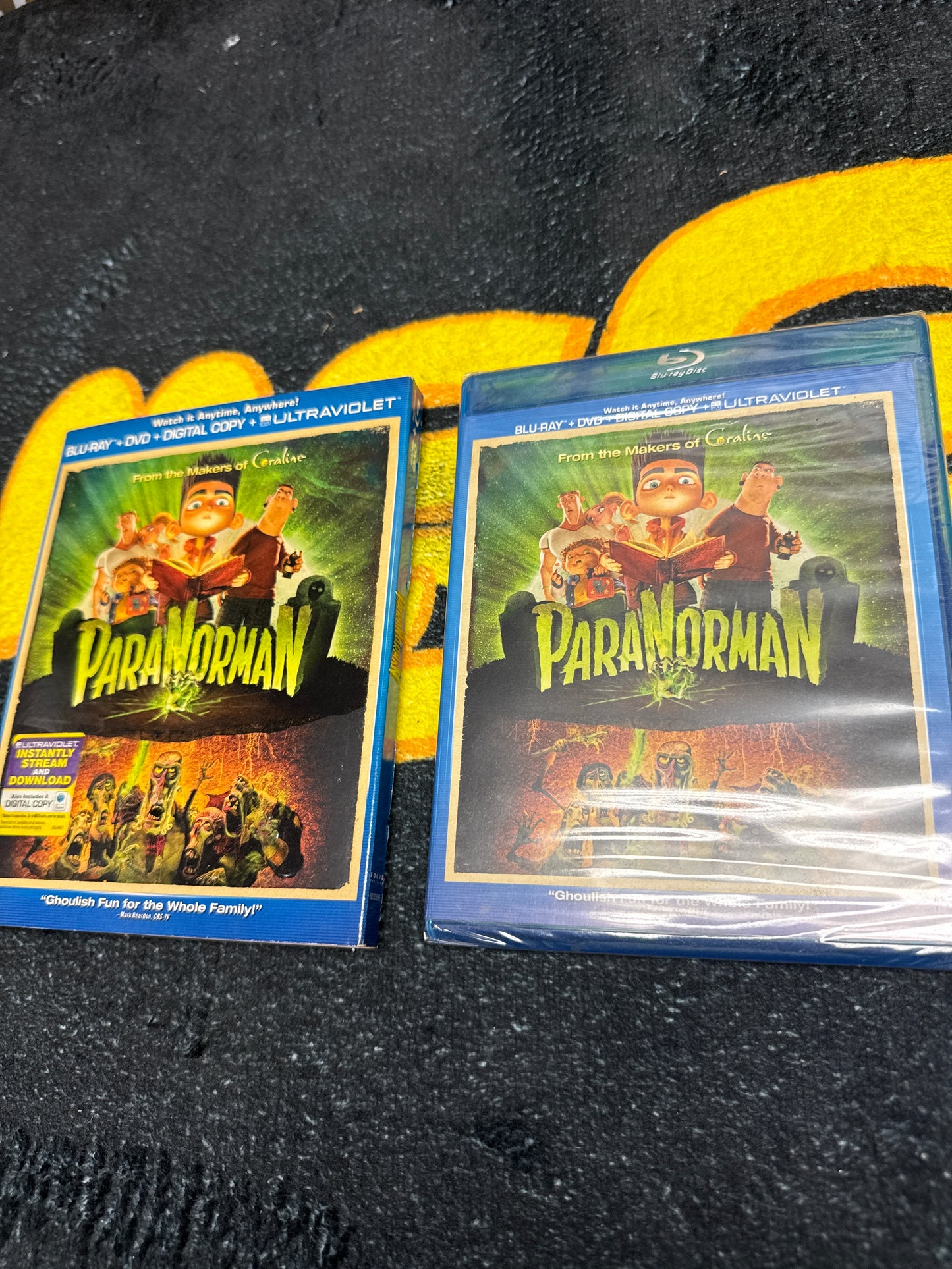Paranorman with Slip Cover Blu Ray + DVD (New)