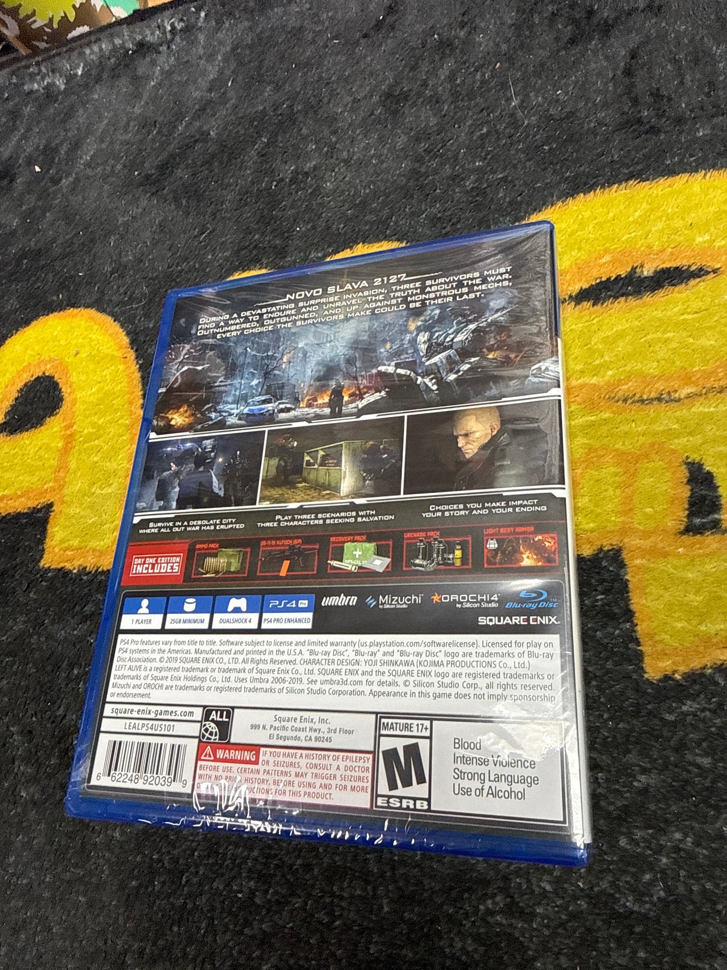 Left Alive (New) Day One Edition for Sony PlayStation 4