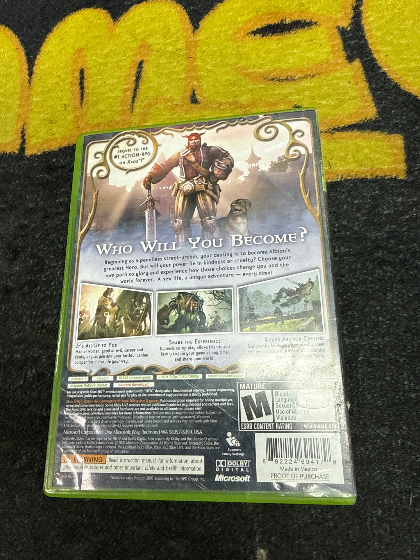 Fable II for Microsoft Xbox 360 (Used)