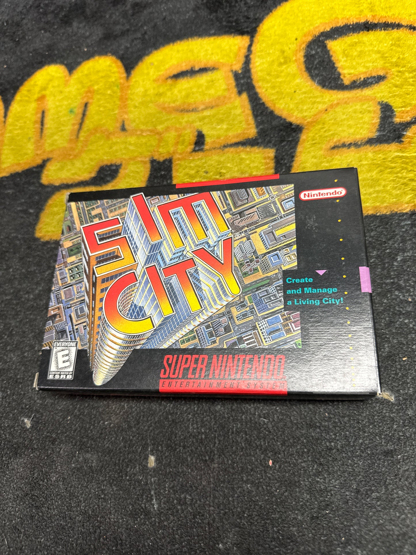 Sim City for Super Nintendo SNES (Used)