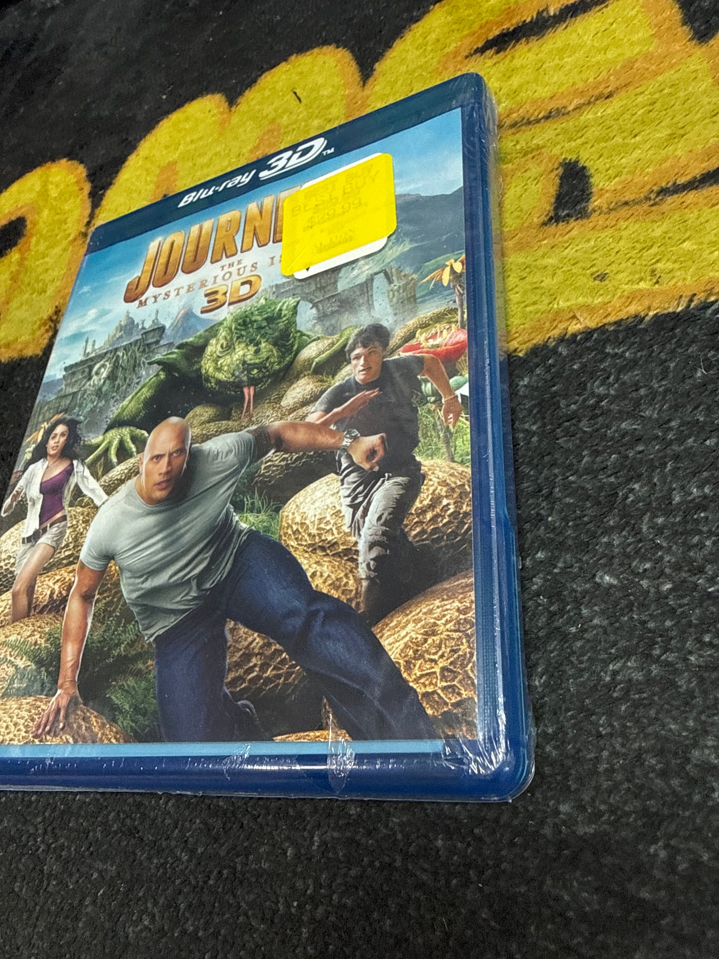 Journey 2 The Mysterious Island 3D Blu Ray + Blu Ray (New)