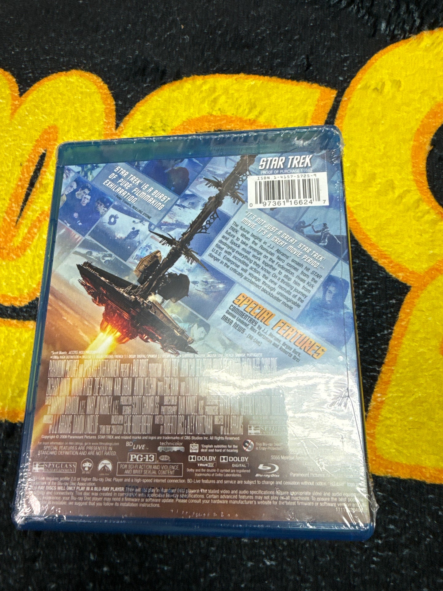 Star Trek Blu Ray (New)