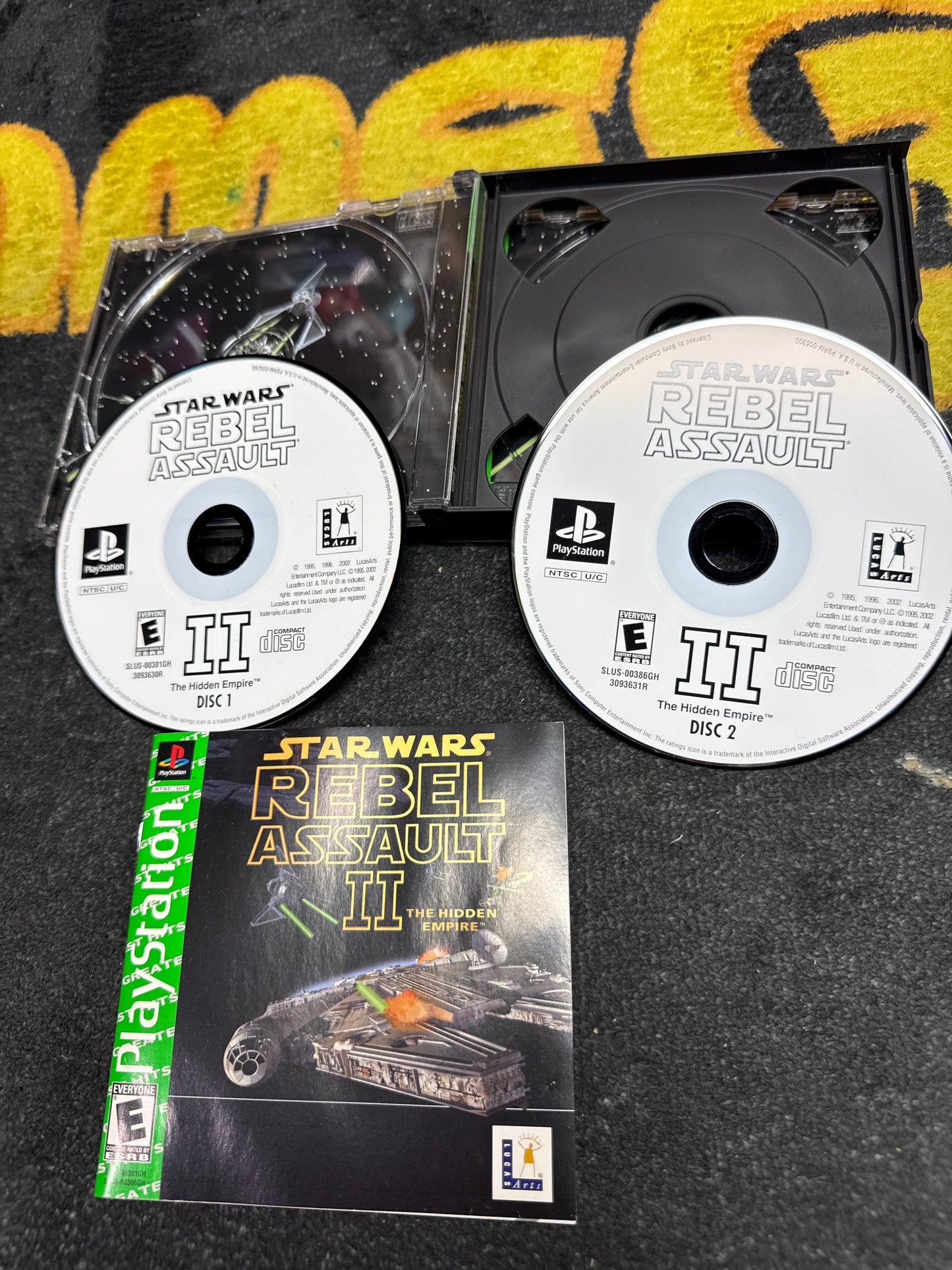 Star Wars Rebel Assault II (Greatest Hits) for Sony PlayStation (Used)