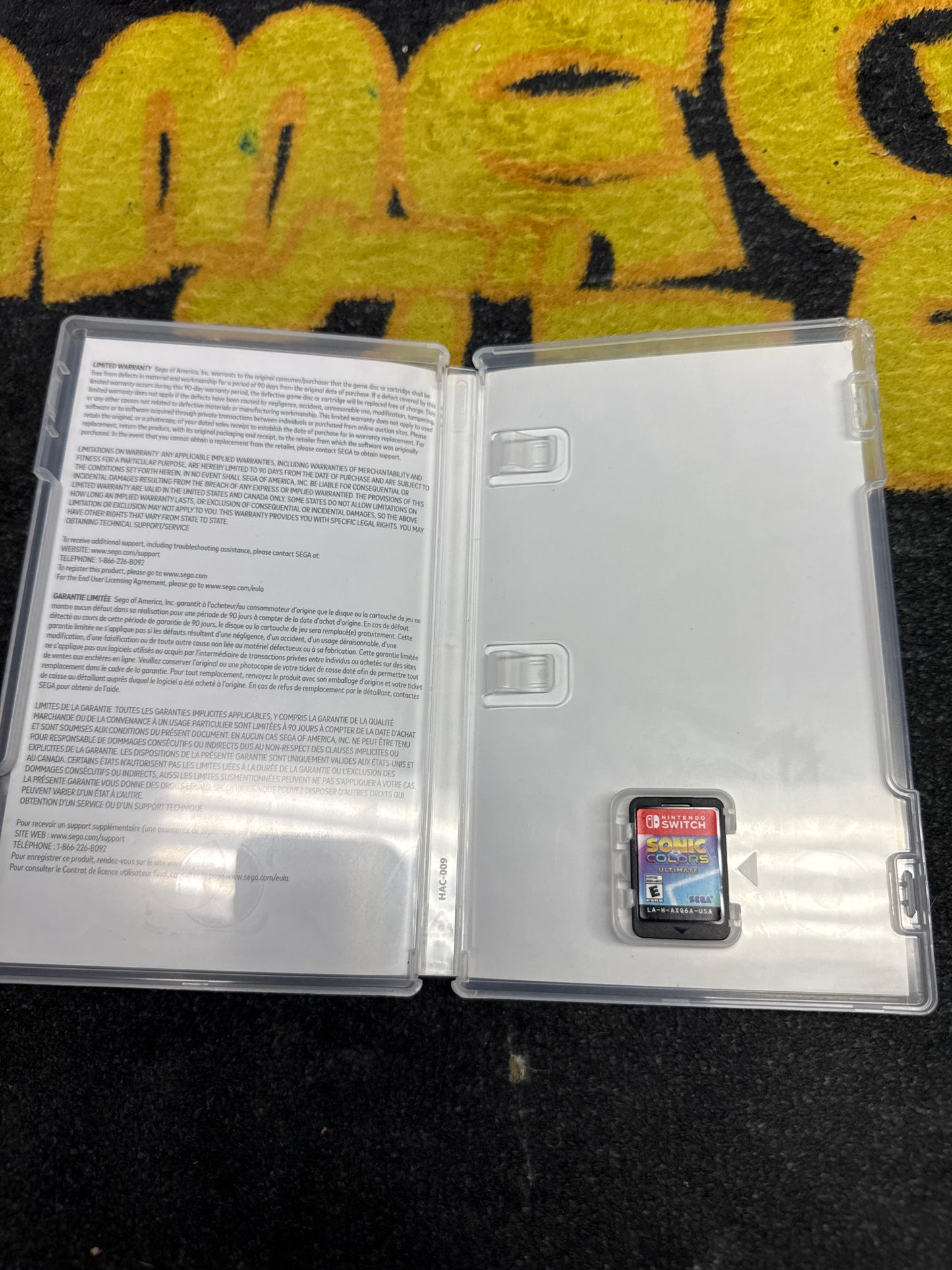 Sonic Colors Ultimate for Nintendo Switch (Used)