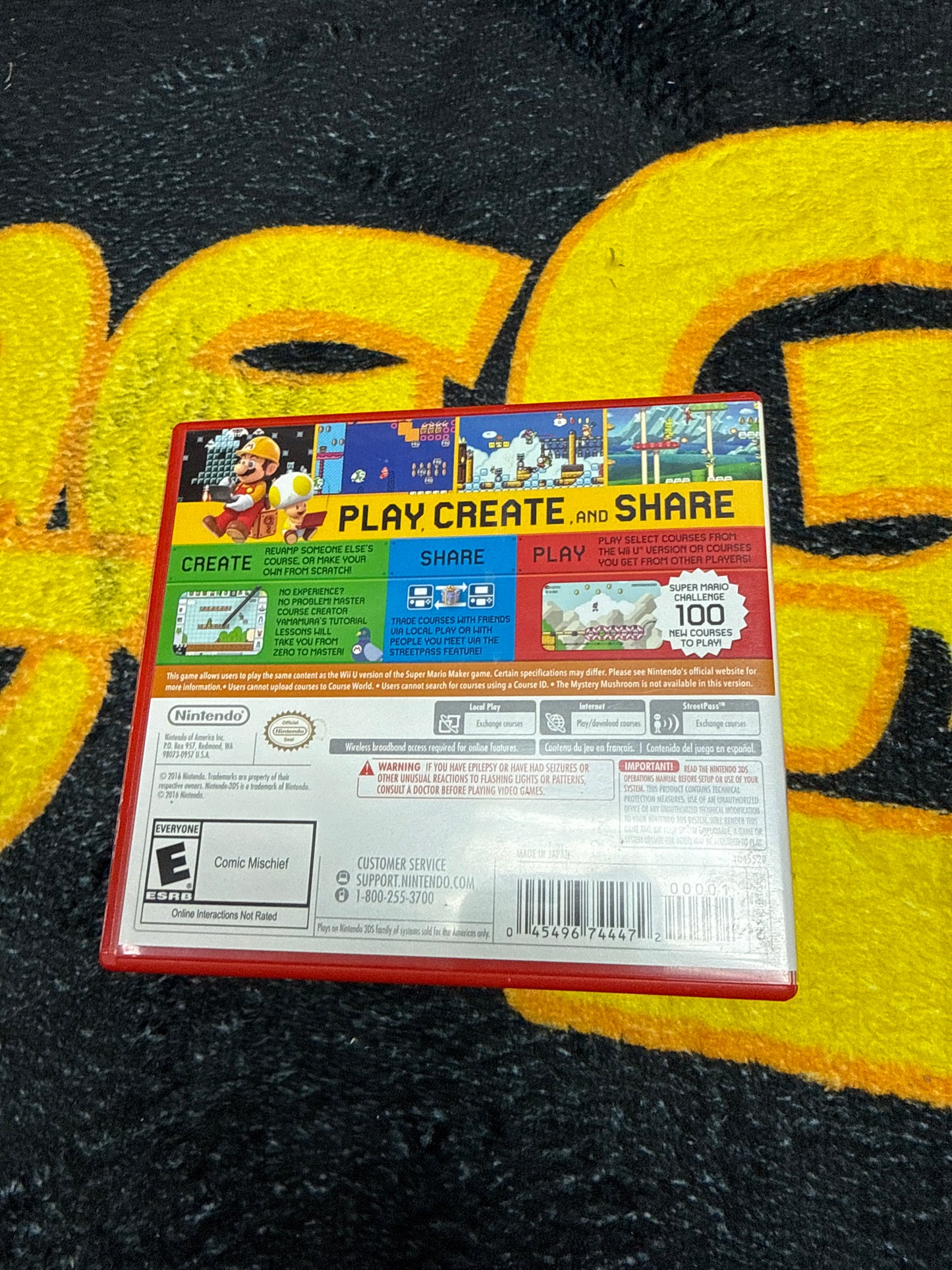 Super Mario Maker for Nintendo 3DS (Used)