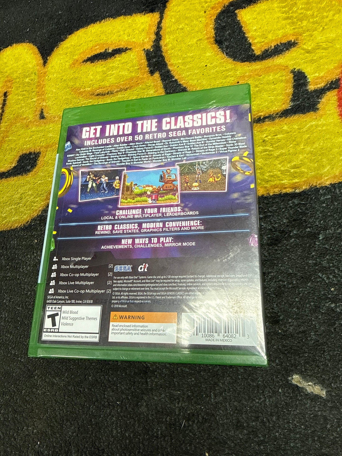 Sega Genesis Classics for Microsoft Xbox One (New)