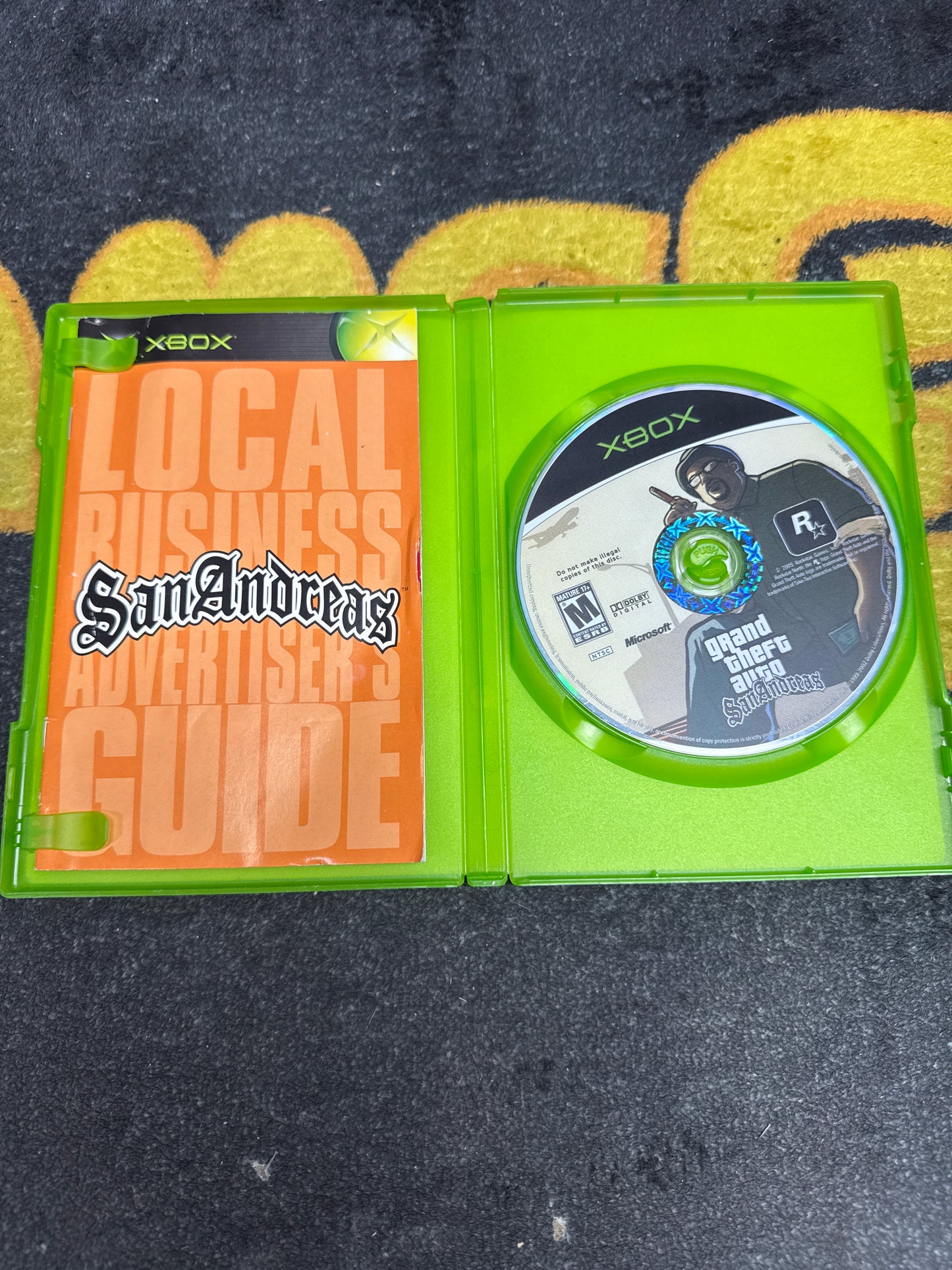Grand Theft Auto San Andreas for Microsoft Xbox (Used)