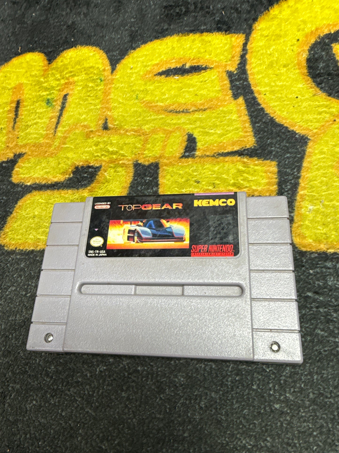 Top Gear for Super Nintendo SNES (Used)