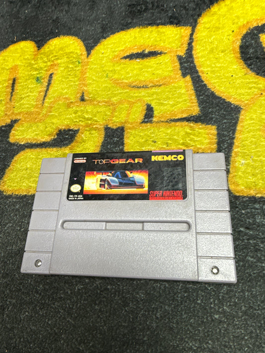 Top Gear for Super Nintendo SNES (Used)