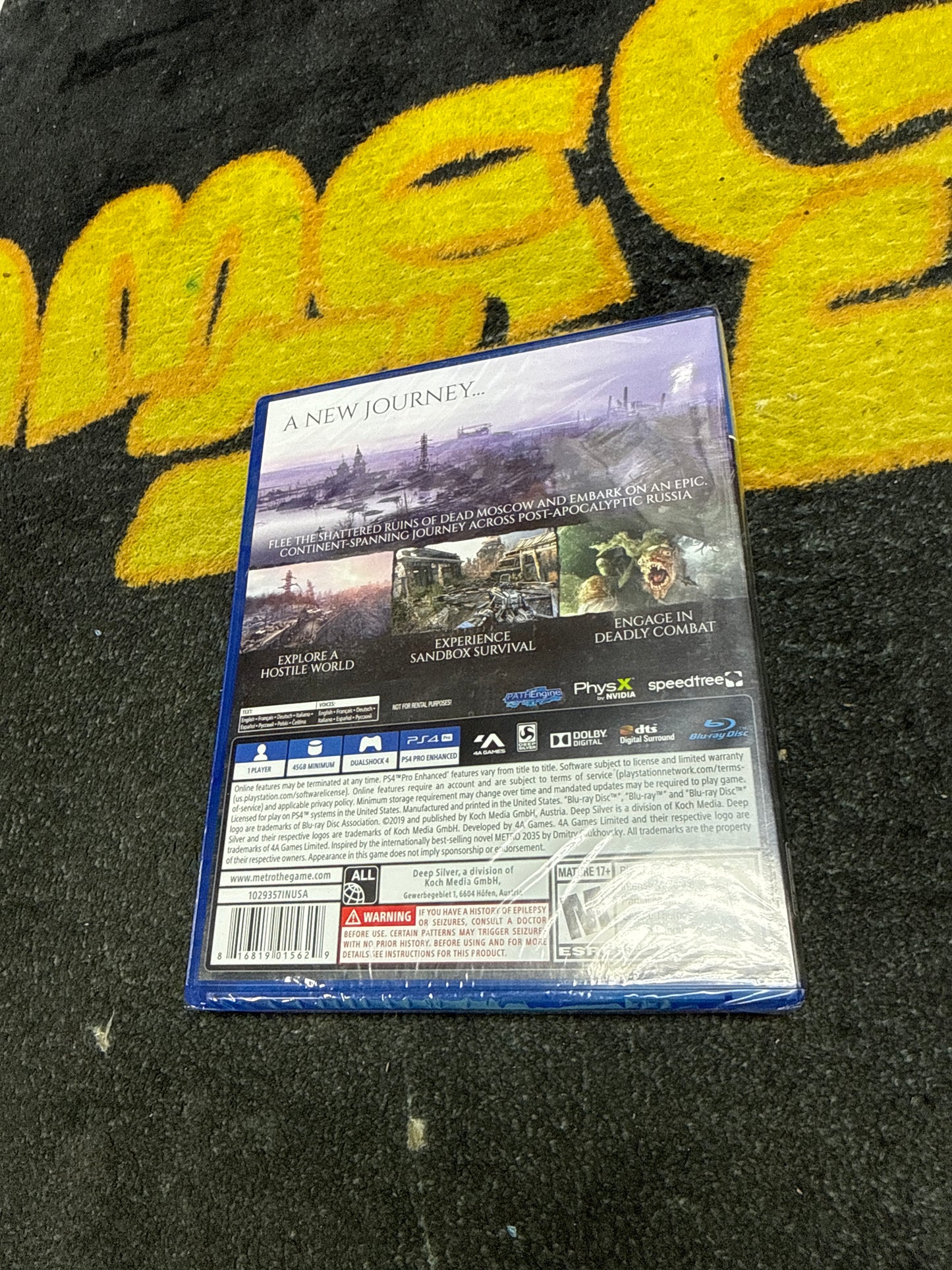 Metro Exodus for Sony PlayStation 4 (New)