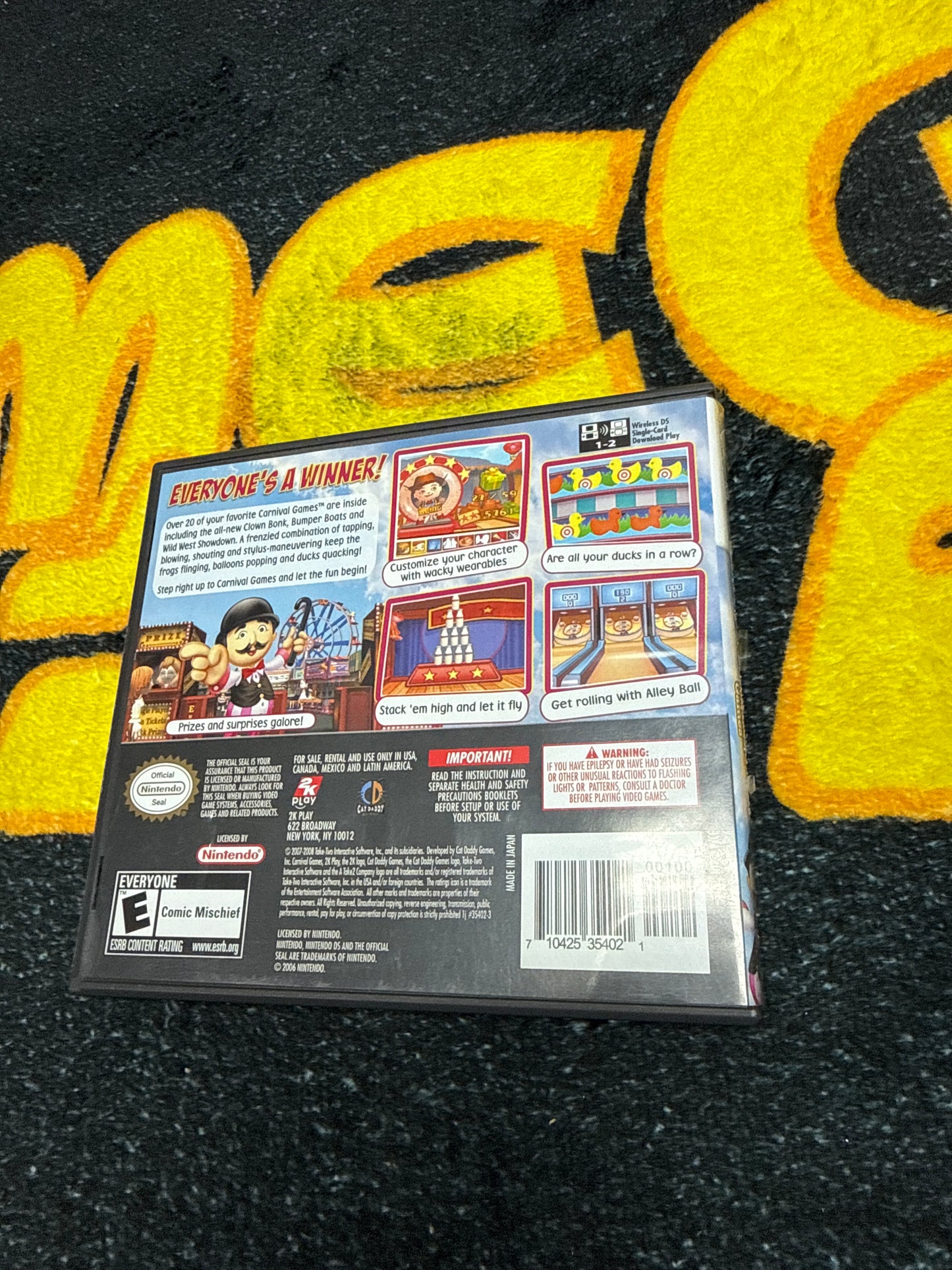 Carnival Games for Nintendo DS (Used)