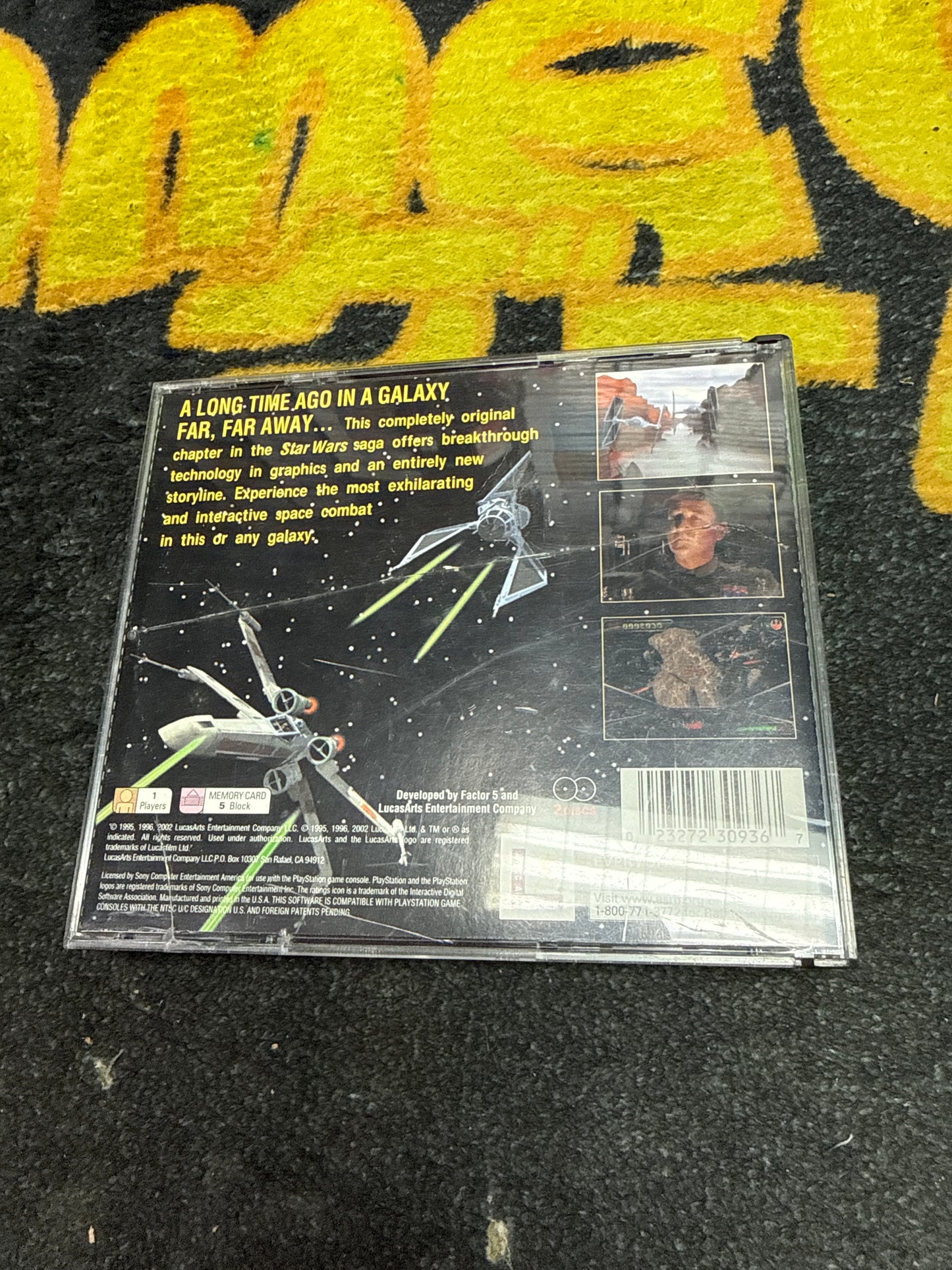 Star Wars Rebel Assault II (Greatest Hits) for Sony PlayStation (Used)