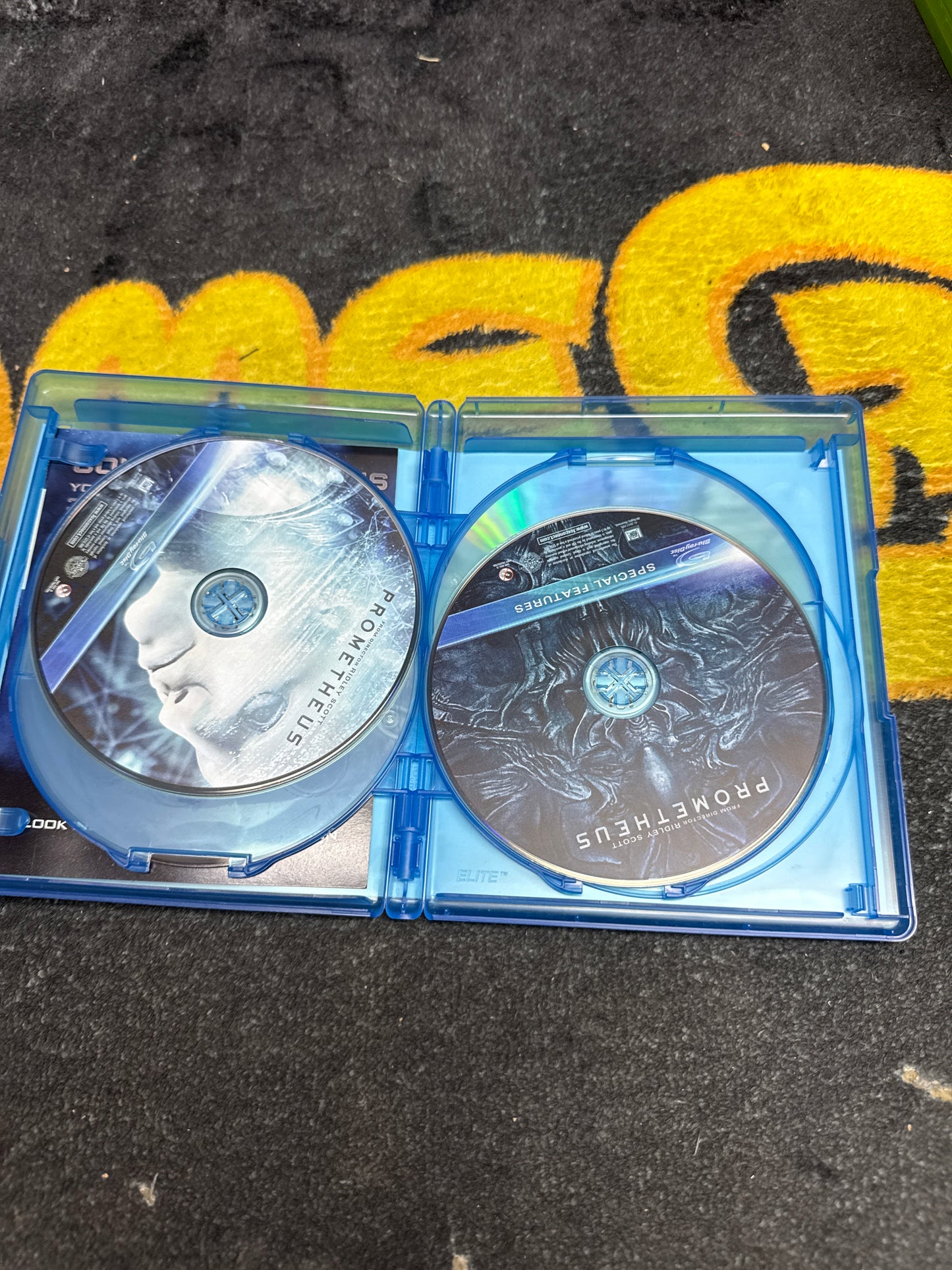 Prometheus 4 Disc Collector’s Edition 3D Blu Ray Blu Ray DVD (Used)