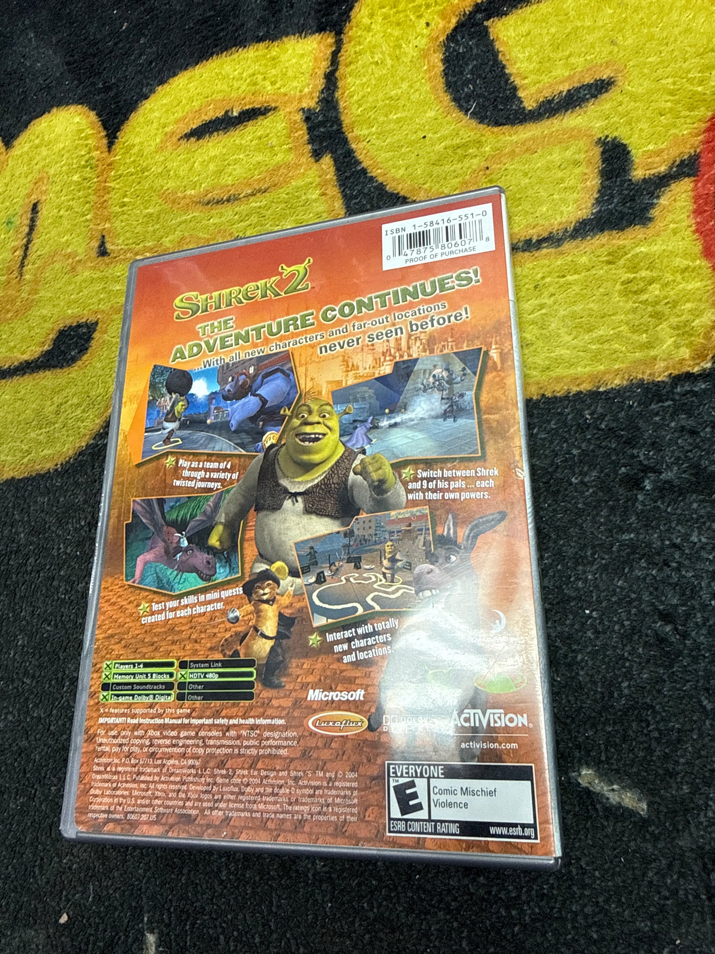 Shrek 2 Platinum Hits for Microsoft Xbox (Used)