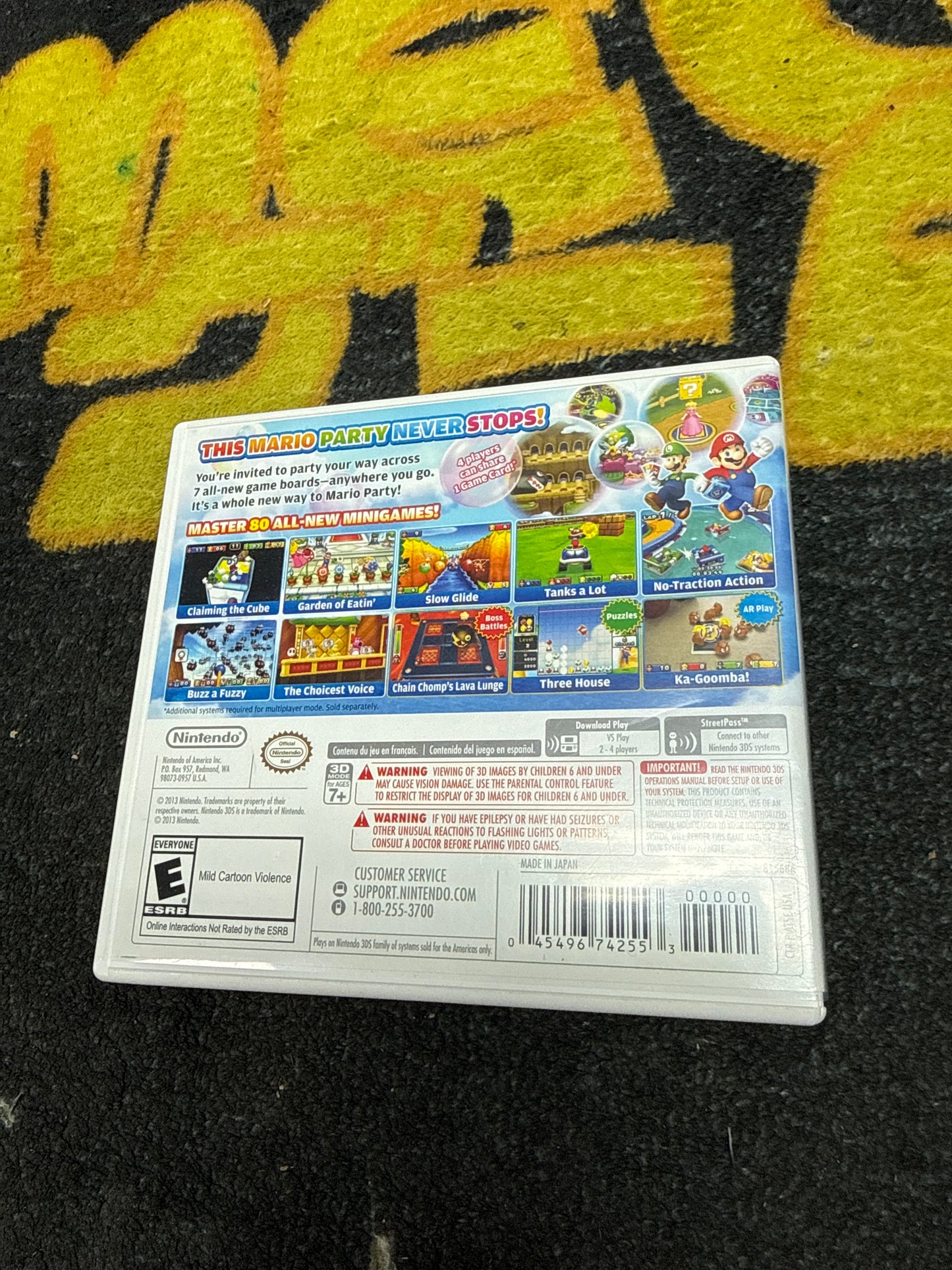 Mario Party Island Tour for Nintendo 3DS (Used)