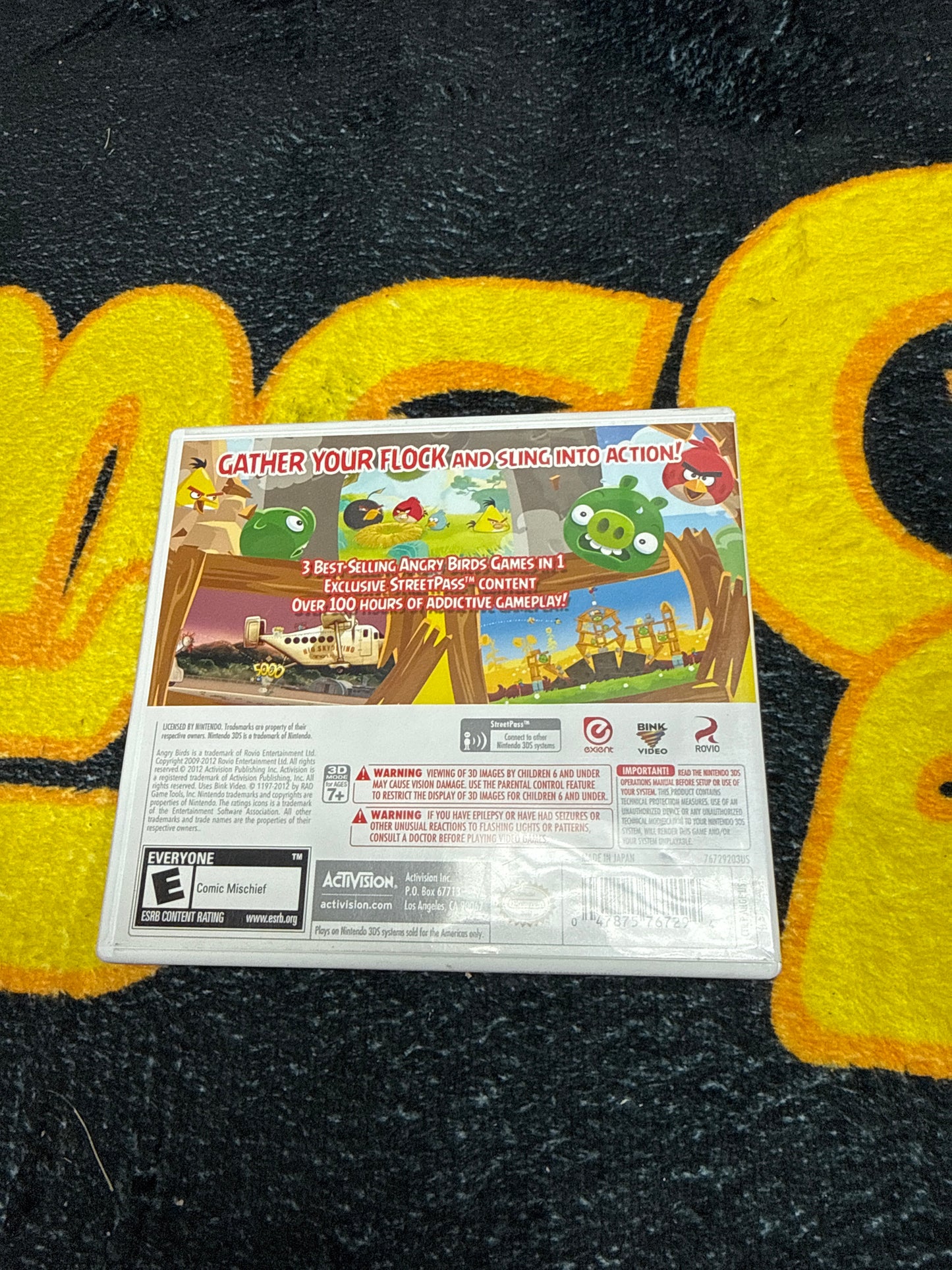 Angry Birds Trilogy for Nintendo 3DS (Used)