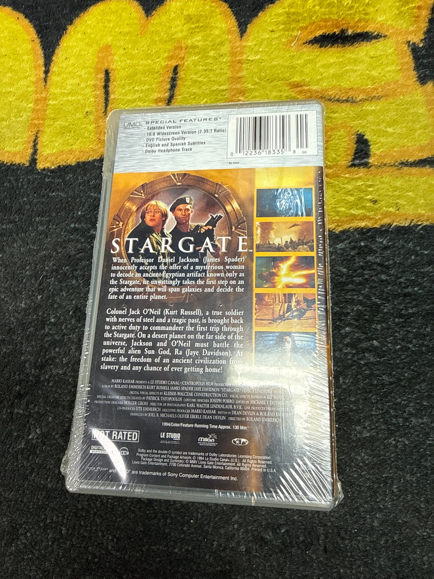 Stargate UMD for Sony PSP (New)