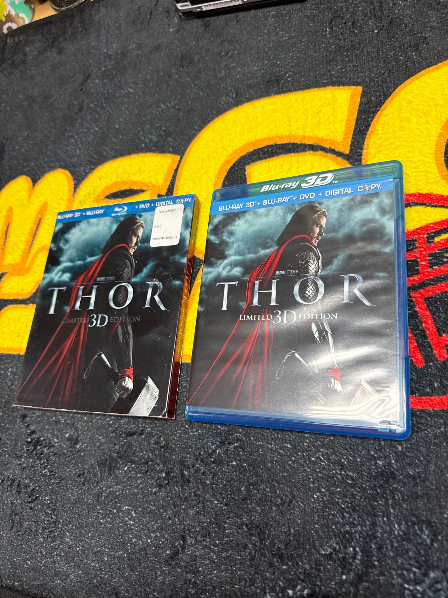 Thor Limited Edition 3D Blu Ray + Blu Ray with Slip Cover (Used)