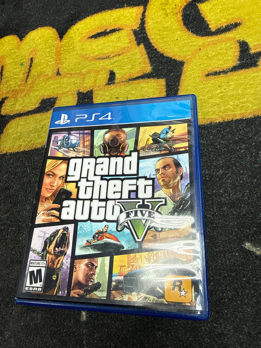Grand Theft Auto V with Map for Sony PlayStation 4 (Used)